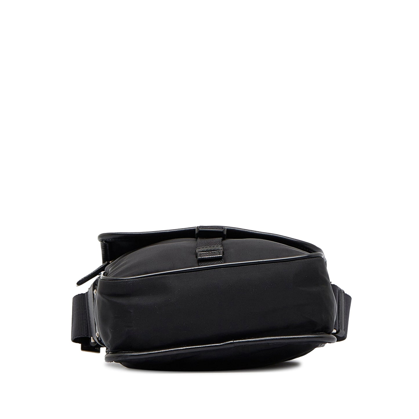 Prada Tessuto Buckle Messenger Bag