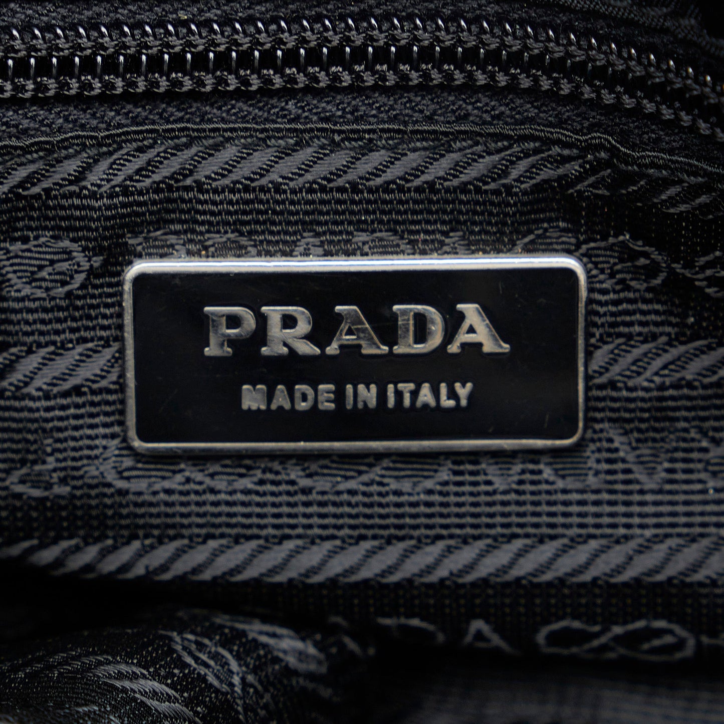 Prada Tessuto Buckle Messenger Bag
