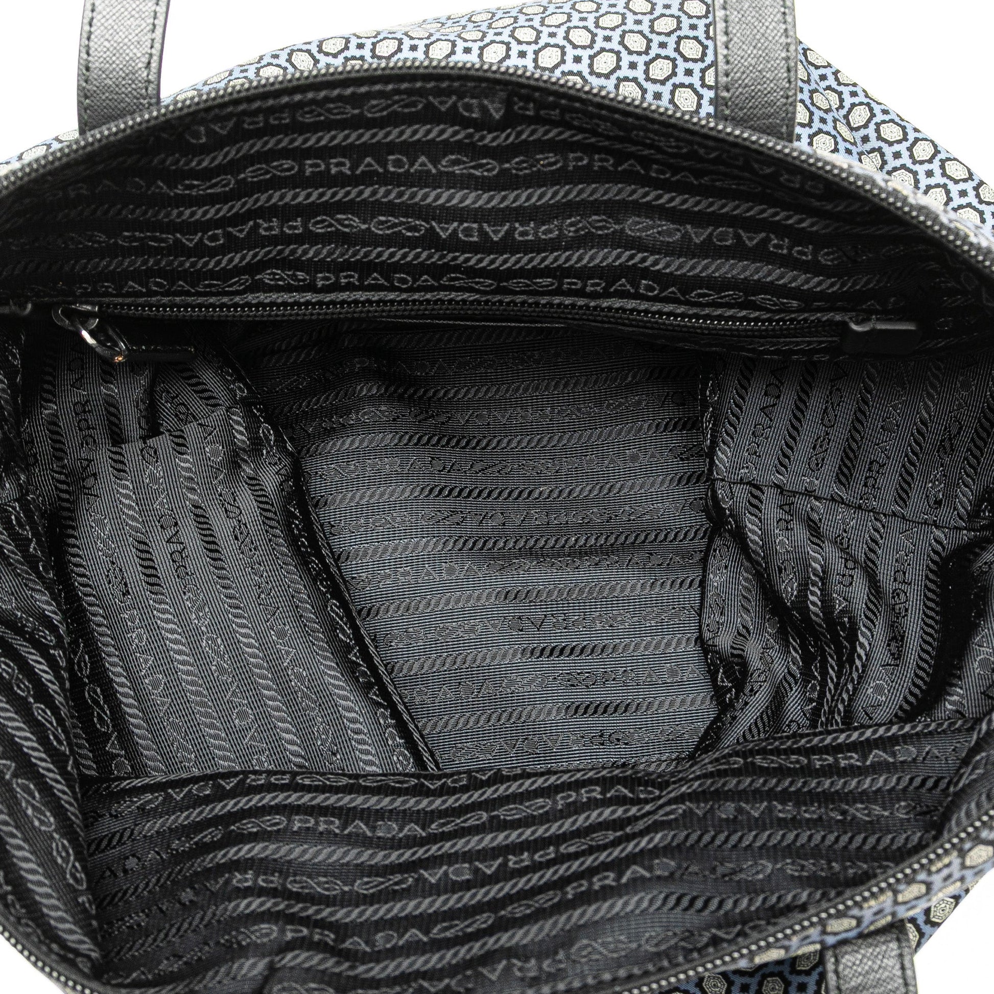 Prada Tessuto Stampato Satchel