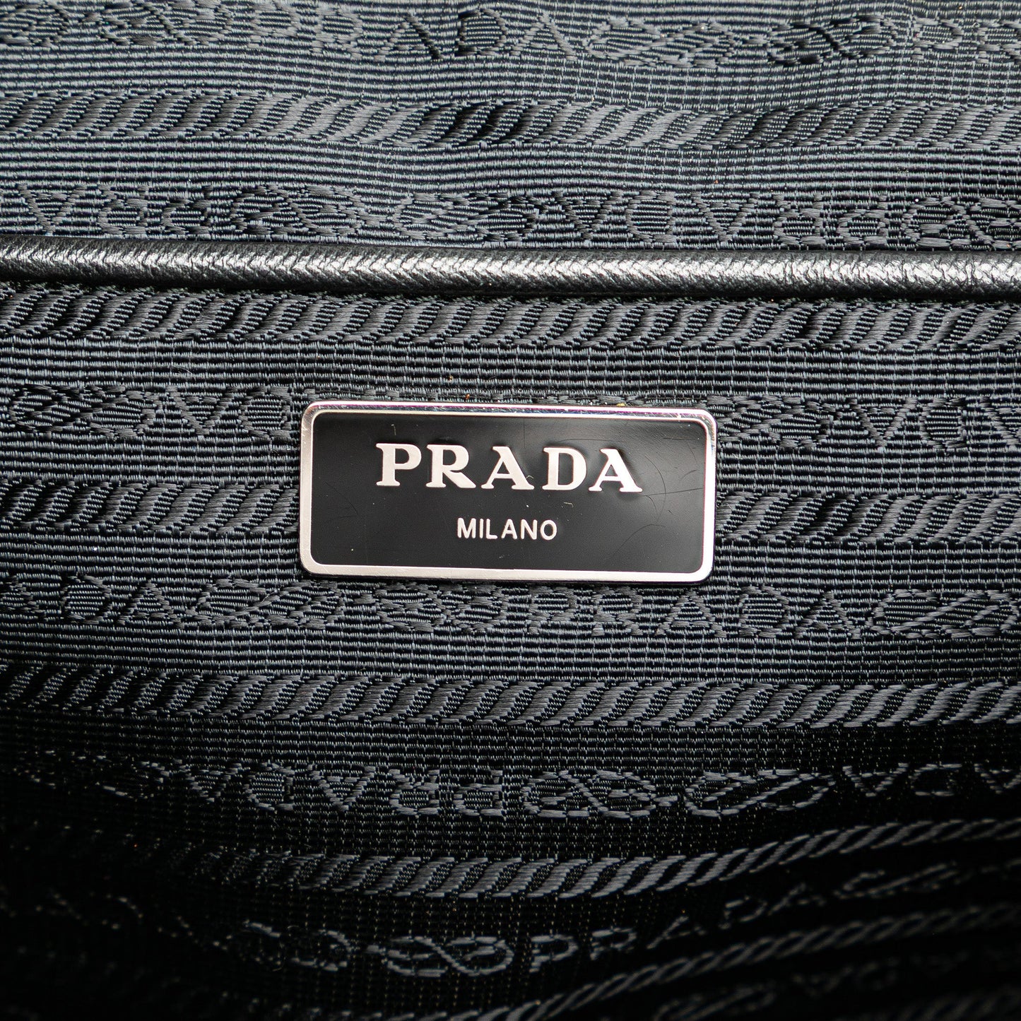 Prada Tessuto Stampato Satchel