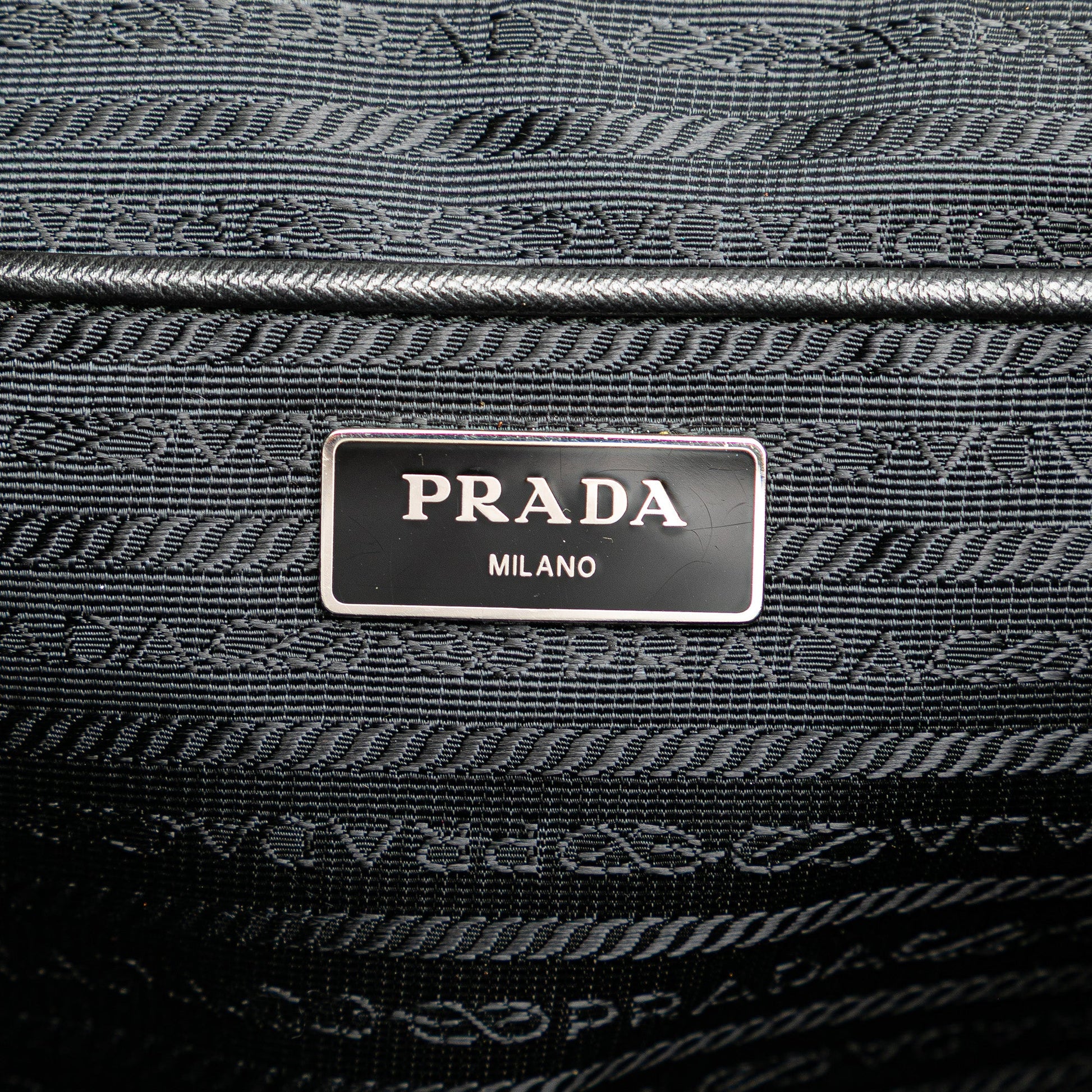 Prada Tessuto Stampato Satchel