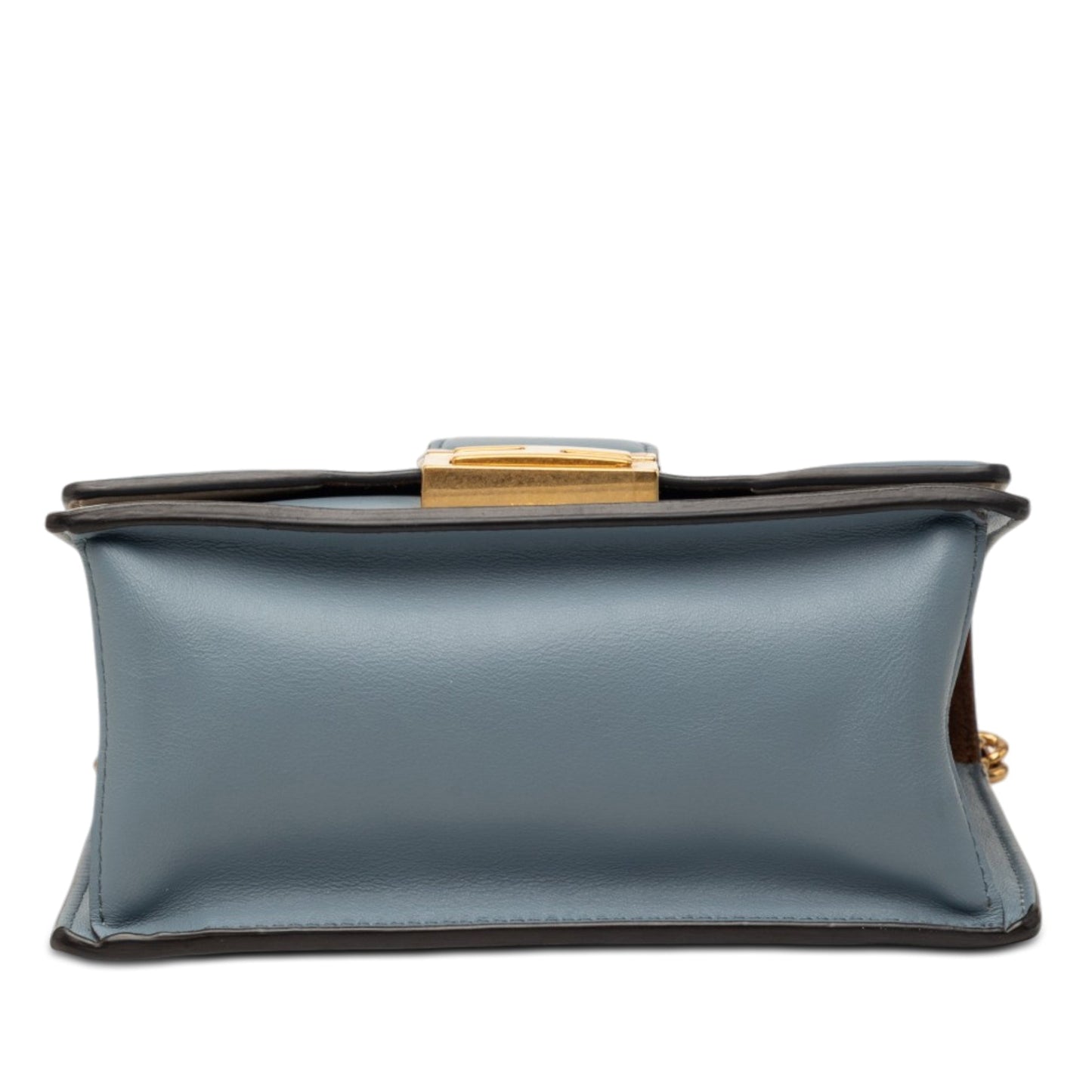 Fendi Small Leather Kan U Chain Shoulder Bag