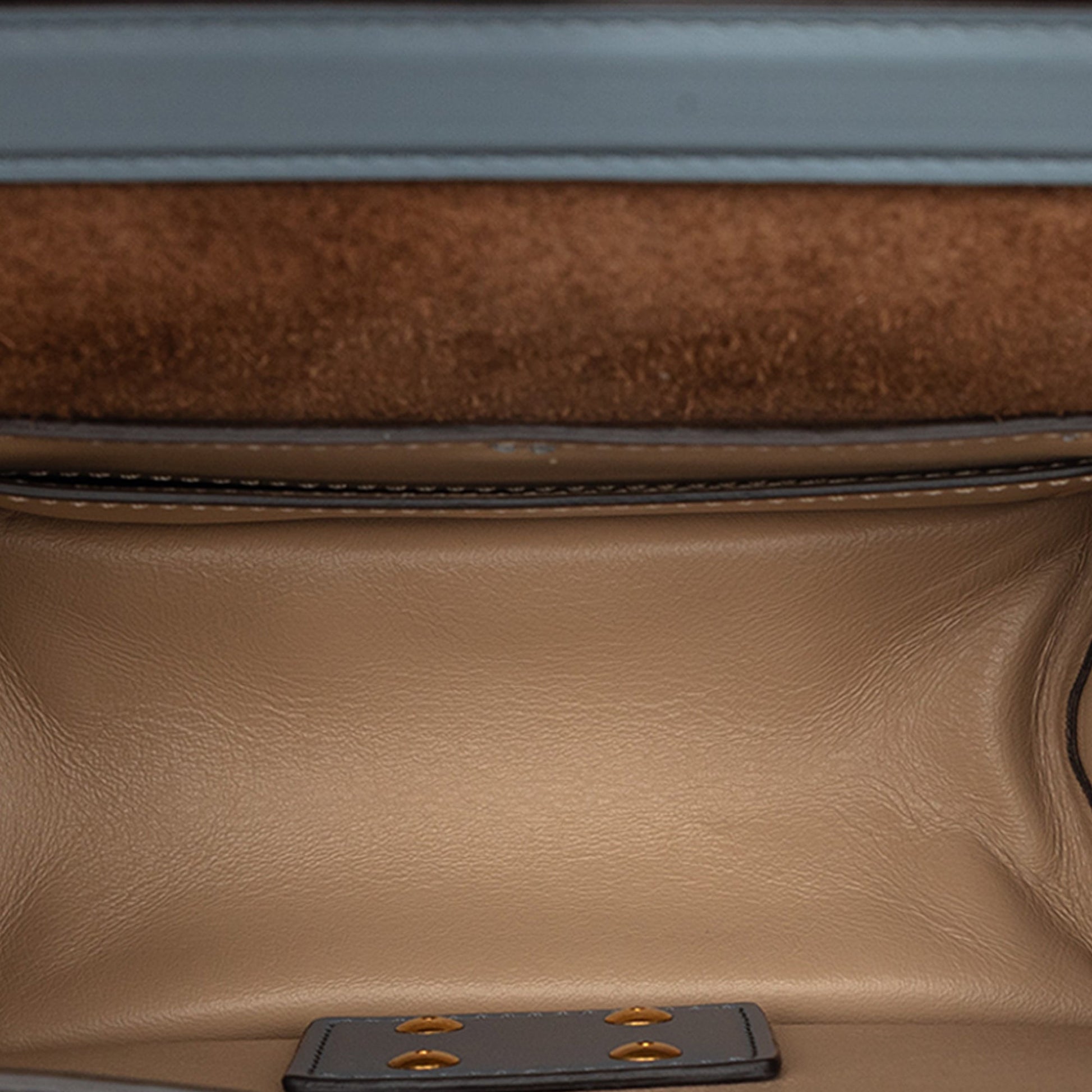 Fendi Small Leather Kan U Chain Shoulder Bag
