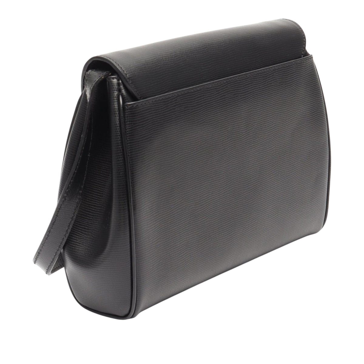 Celine Leather Crossbody — Black