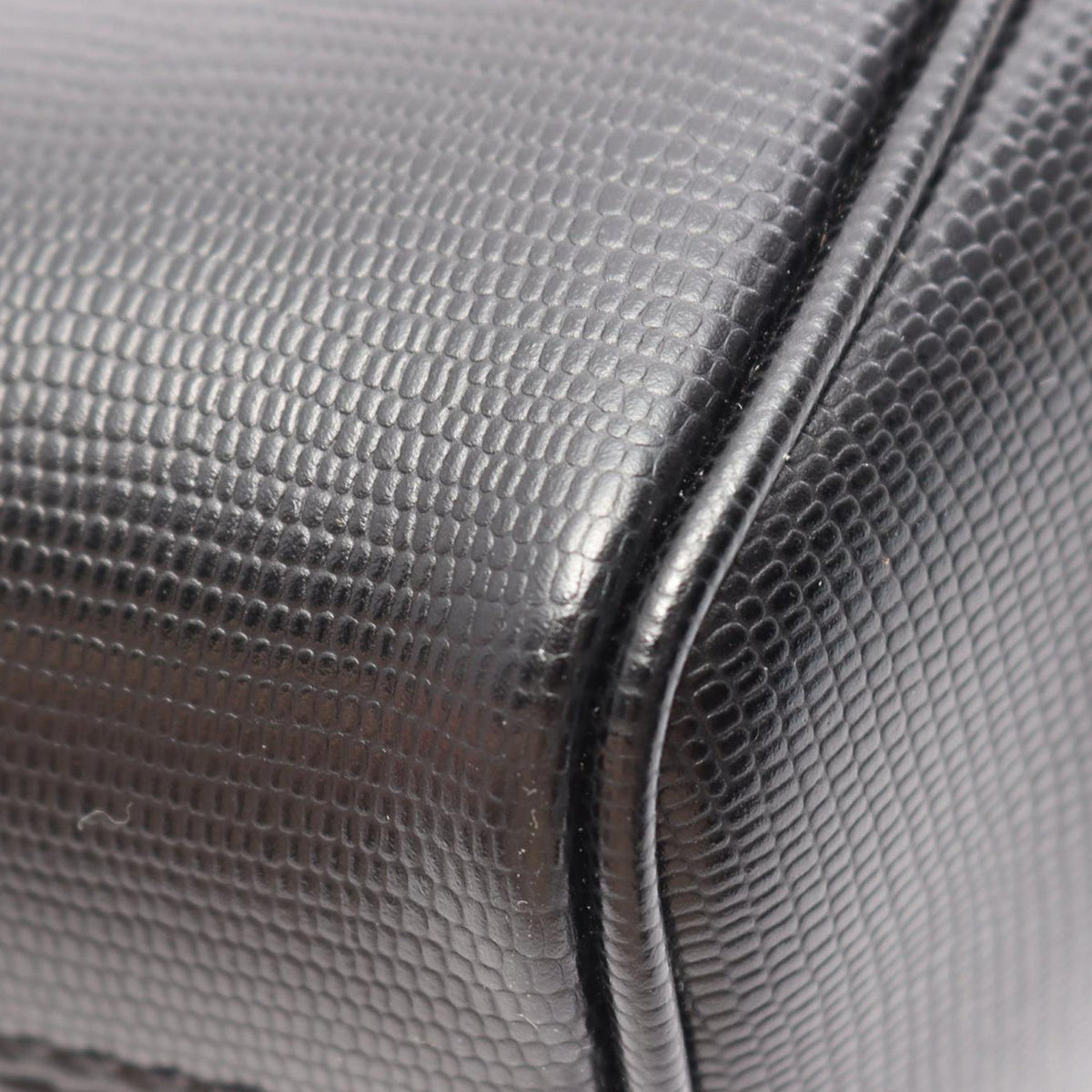 Celine Leather Crossbody — Black