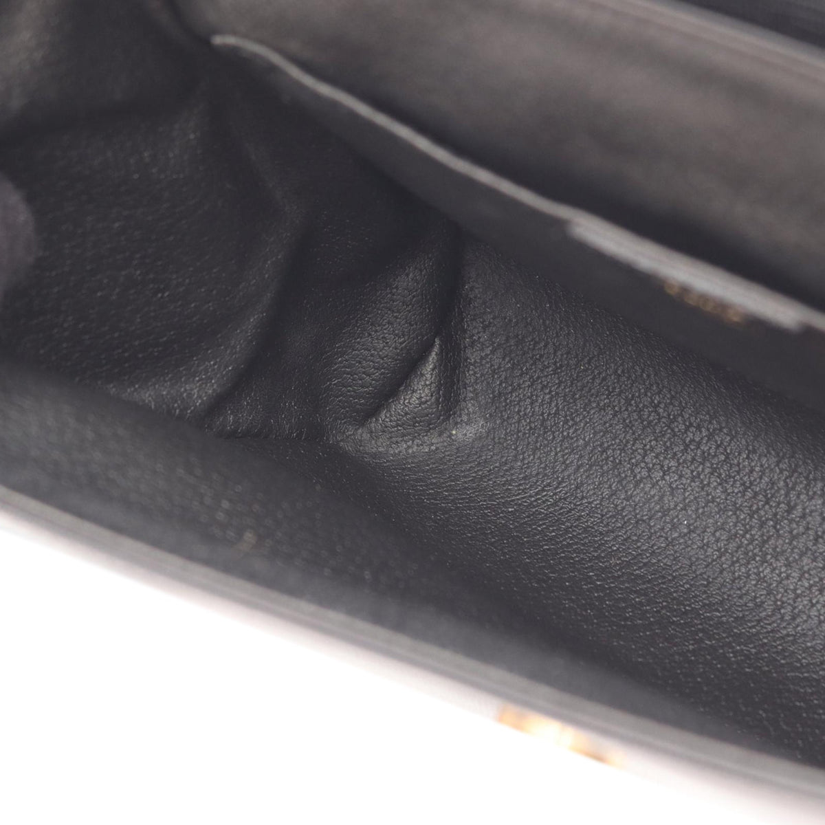 Celine Leather Crossbody — Black