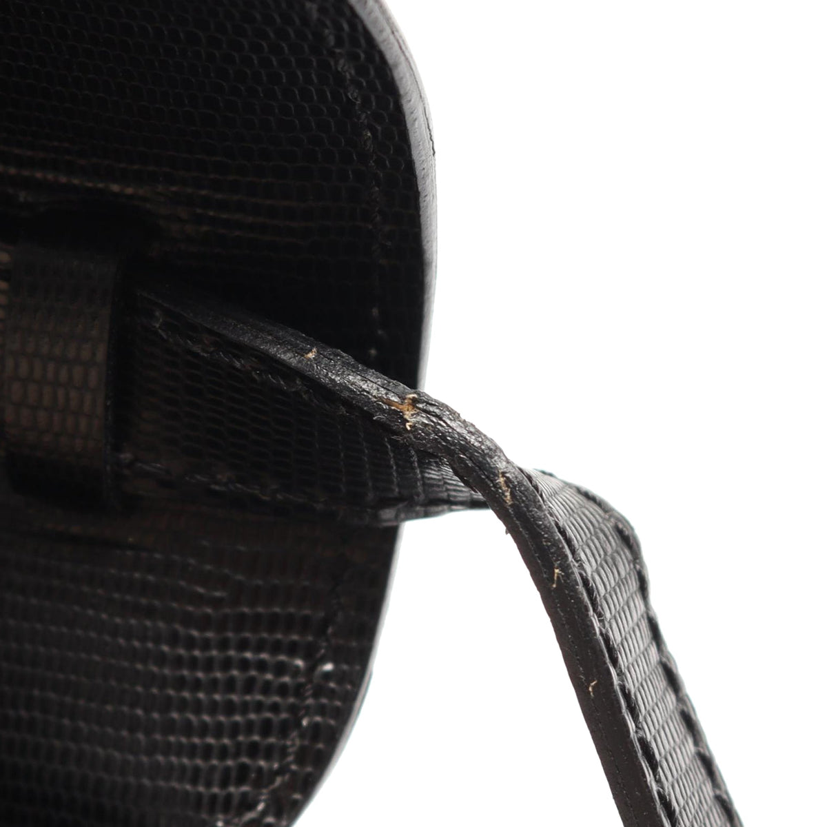 Celine Leather Crossbody — Black