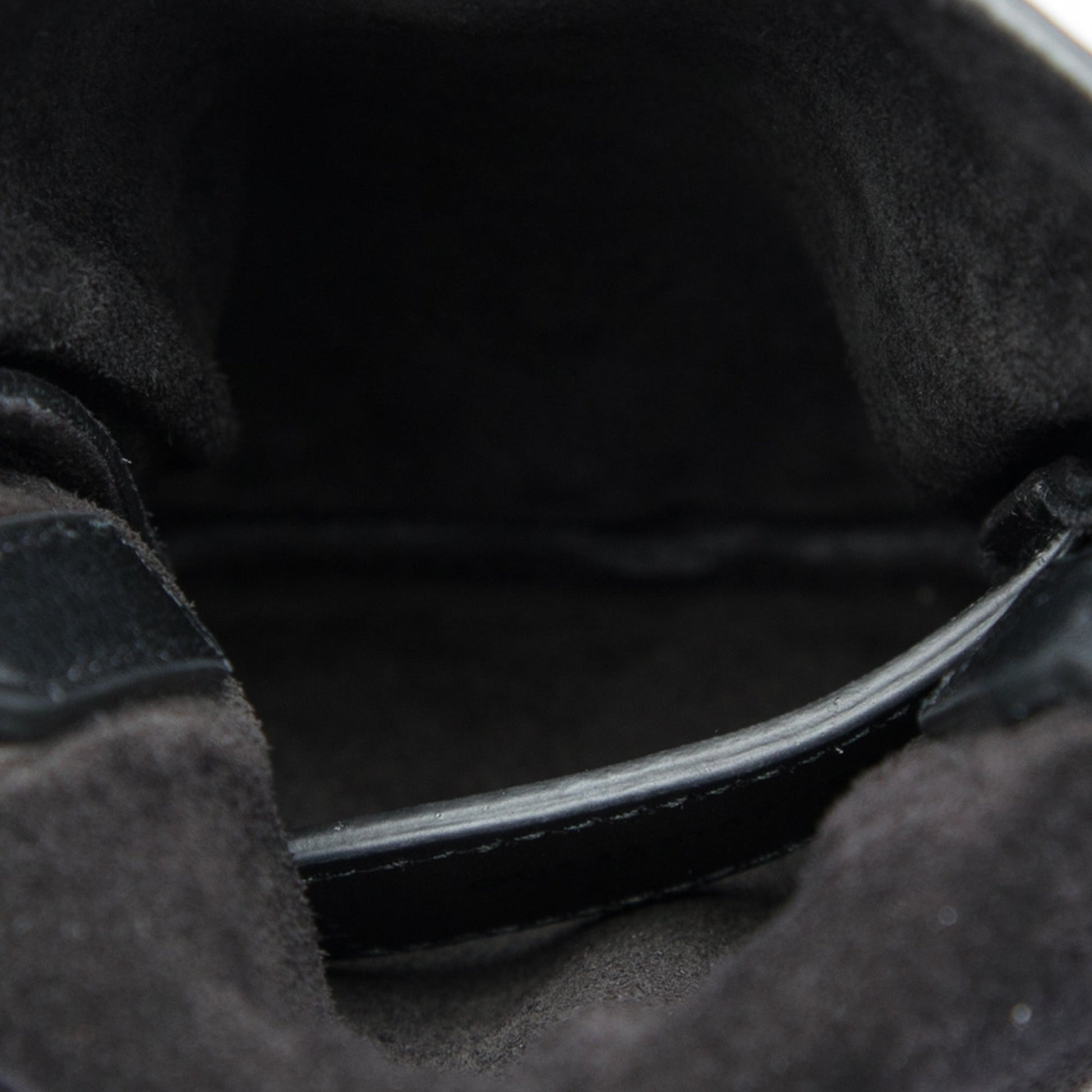 Saint Laurent Studded Leather Phone Pouch