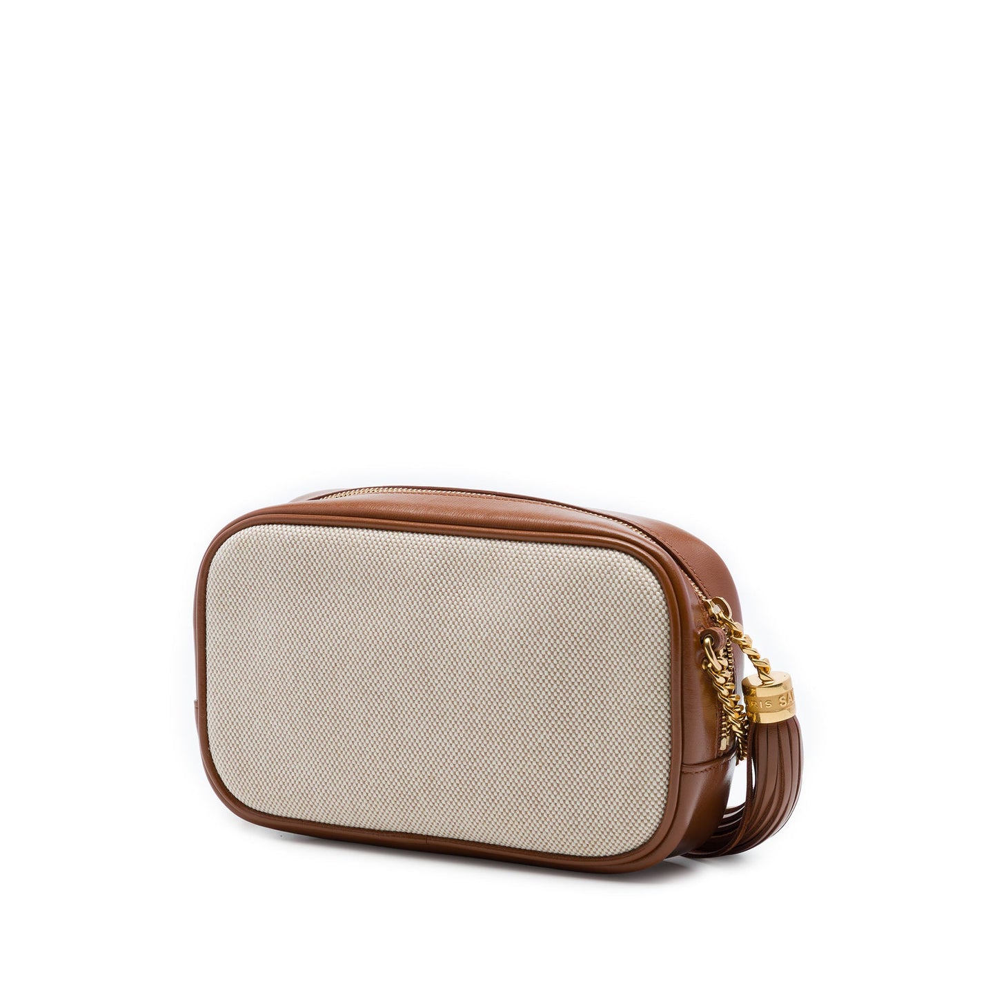 Saint Laurent Mini Canvas Monogram Lou Camera Bag