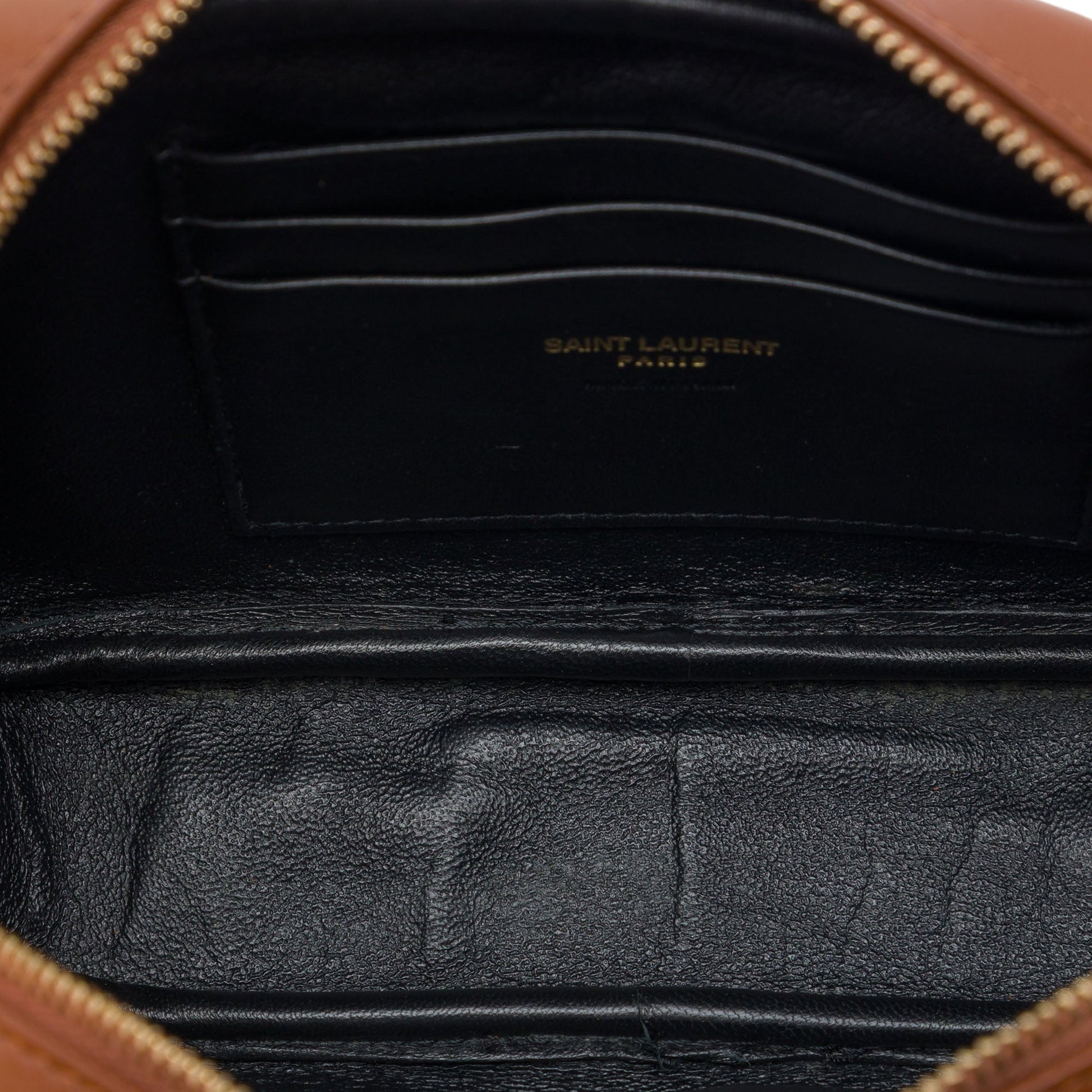 Saint Laurent Mini Canvas Monogram Lou Camera Bag