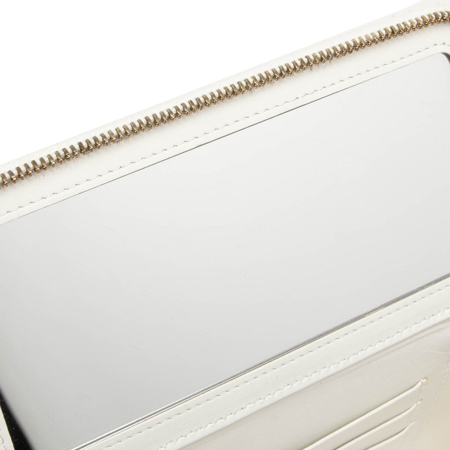 Chanel Small Quilted Caviar Vanity Case With Chain