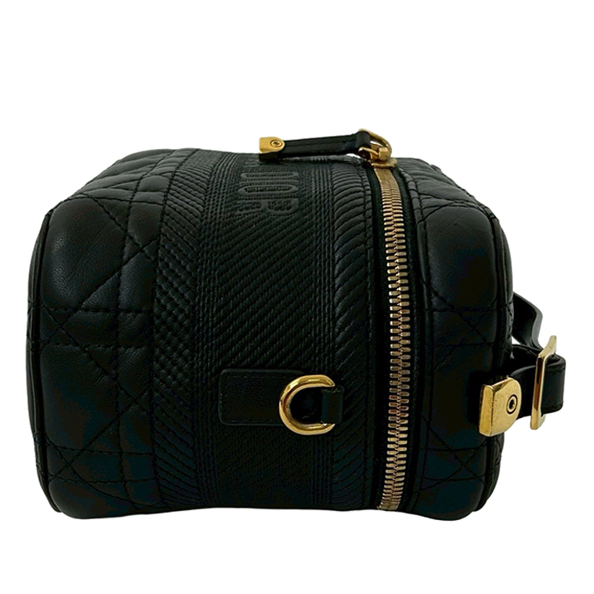 Dior Small Lambskin Cannage DiorTravel Vanity Case