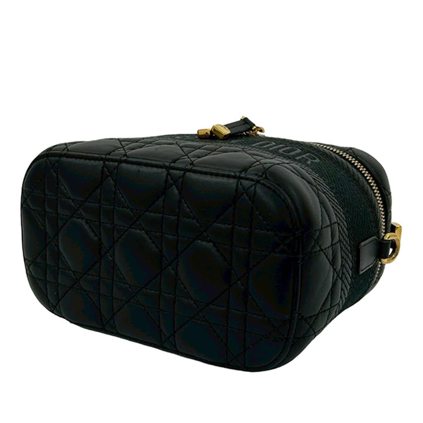 Dior Small Lambskin Cannage DiorTravel Vanity Case