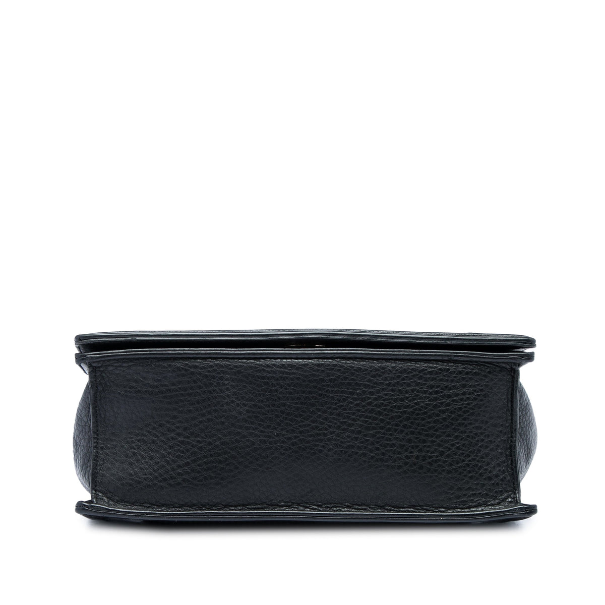 Dior Medium Grained Calfskin Diorama Flap — Black