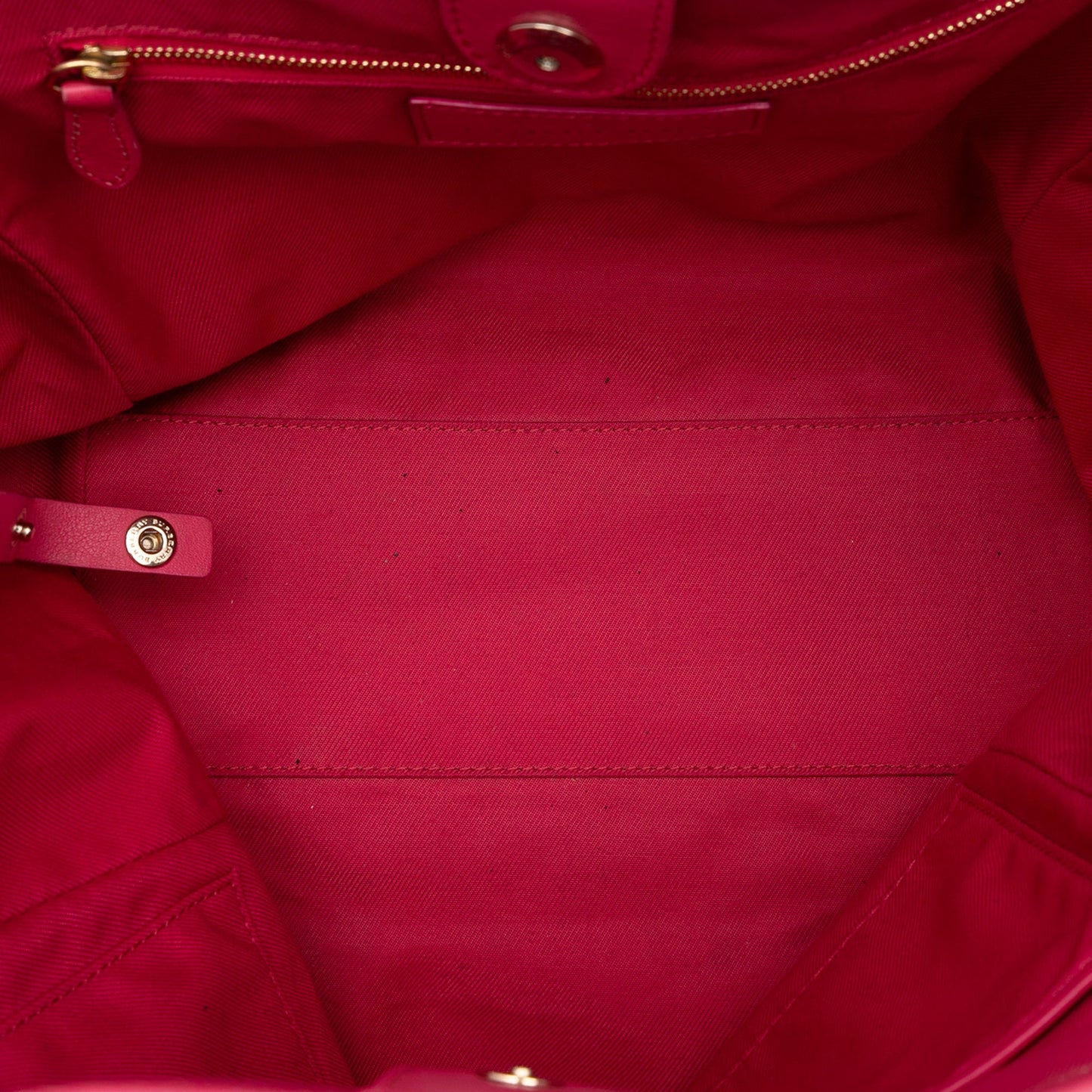 Burberry Small Leather Trimmed Haymarket Check Coated Canvas Canterbury Bow Tote