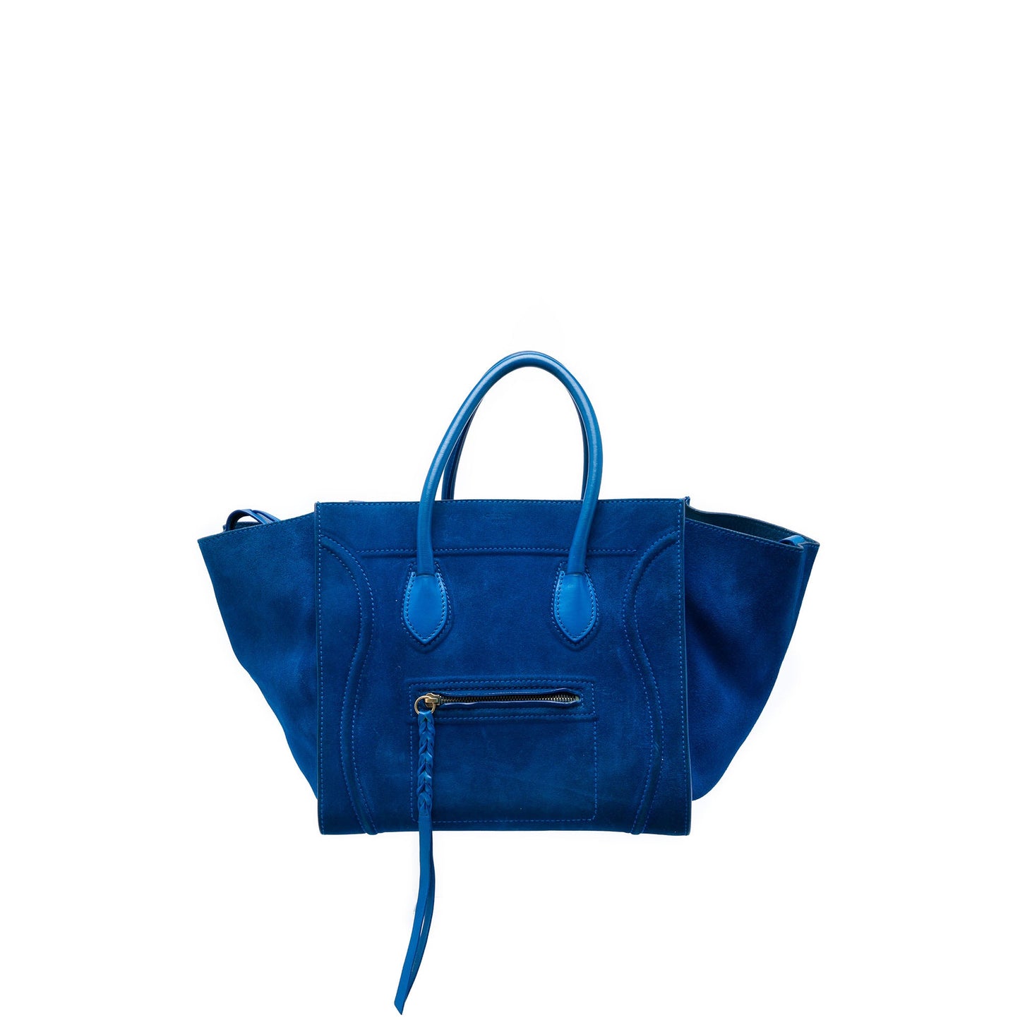 Celine Medium Suede Phantom Luggage Tote