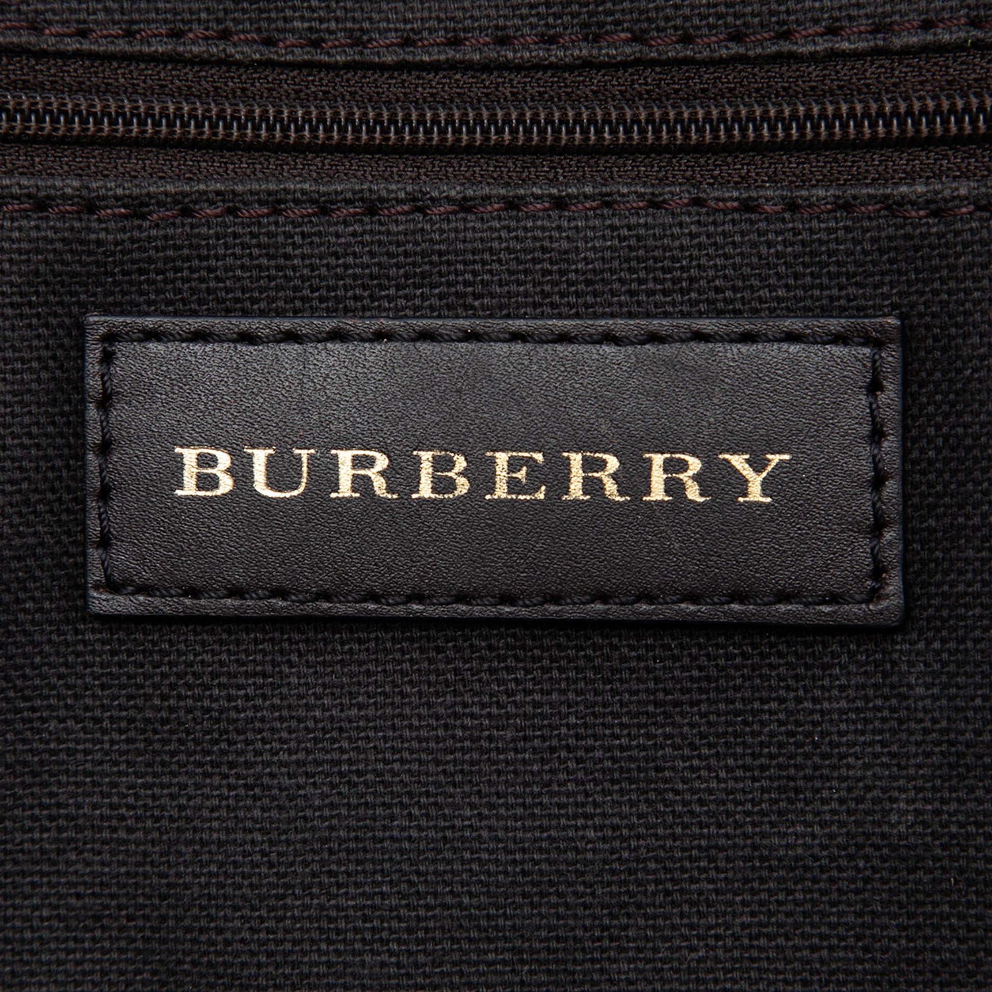 Burberry Small Haymarket Check Coated Canvas Orchard Bowling Bag