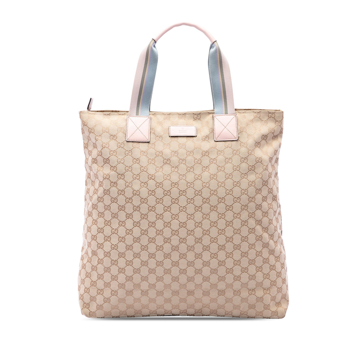 Gucci GG Canvas Web Vertical Tote