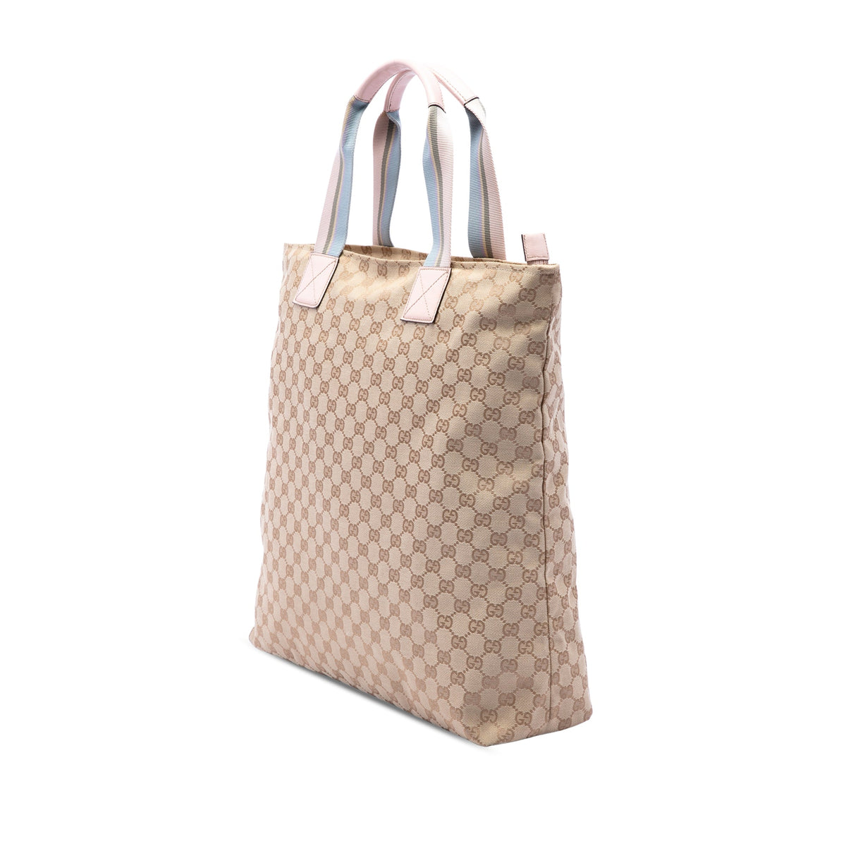 Gucci GG Canvas Web Vertical Tote
