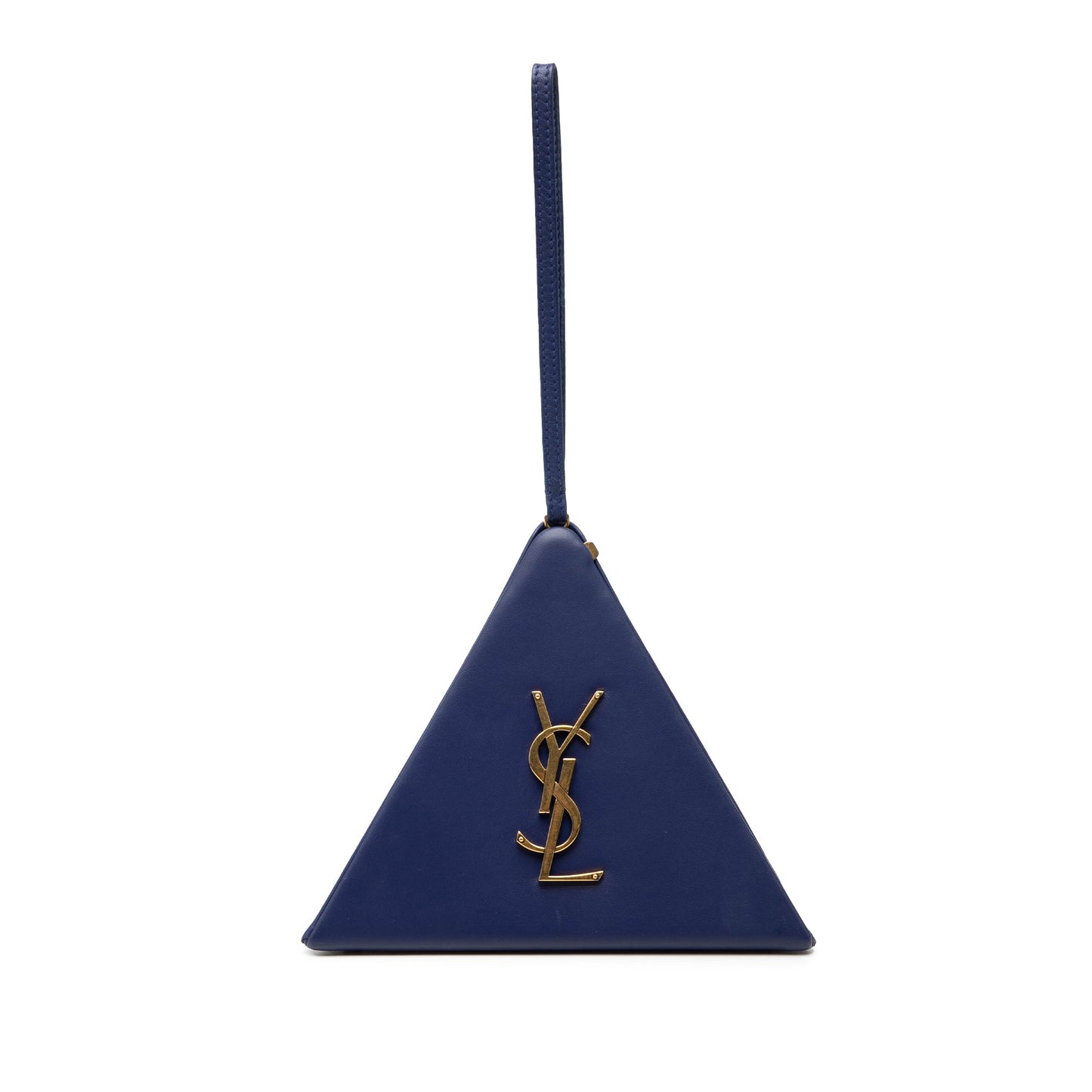 Saint Laurent Small Leather Pyramid Box Bag