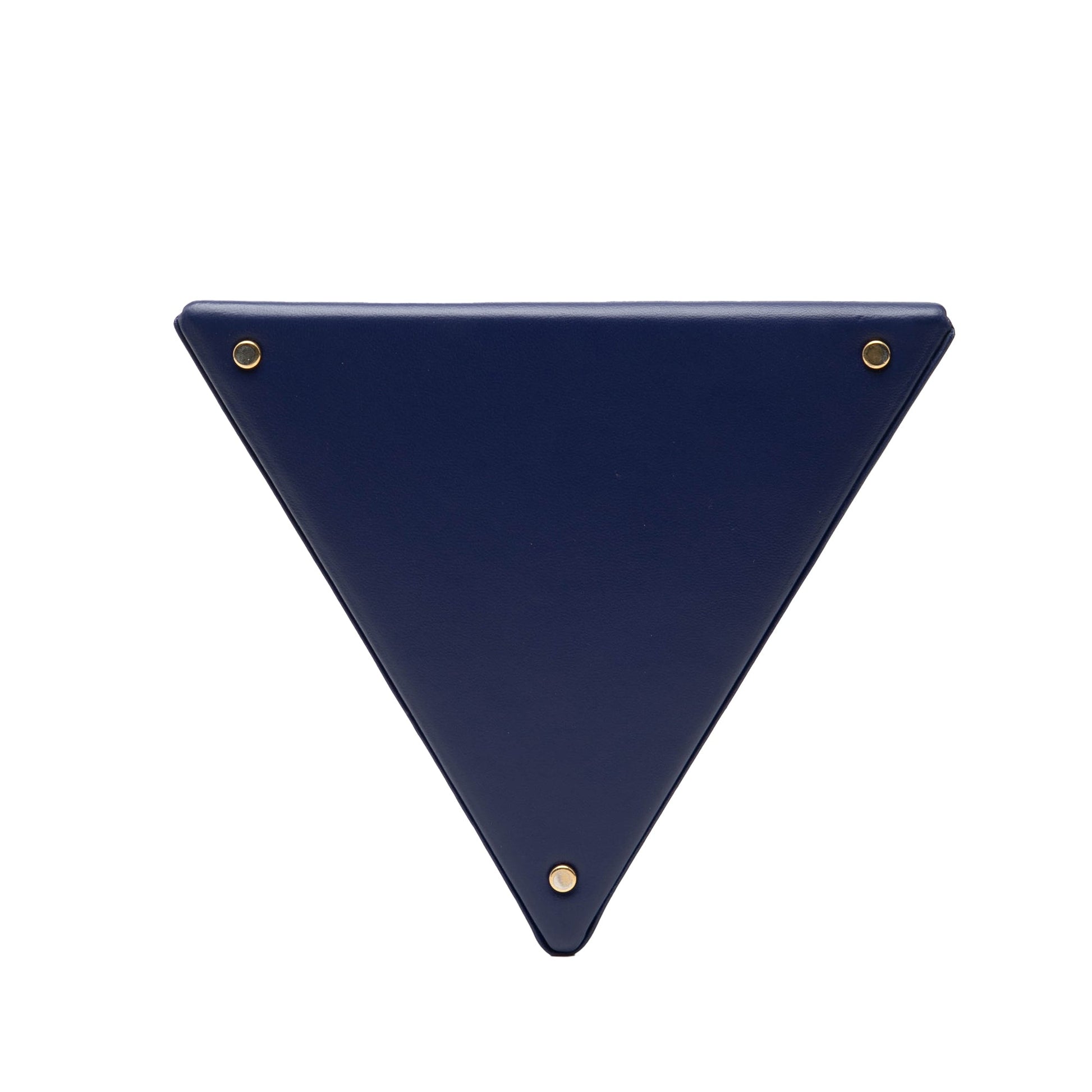 Saint Laurent Small Leather Pyramid Box Bag