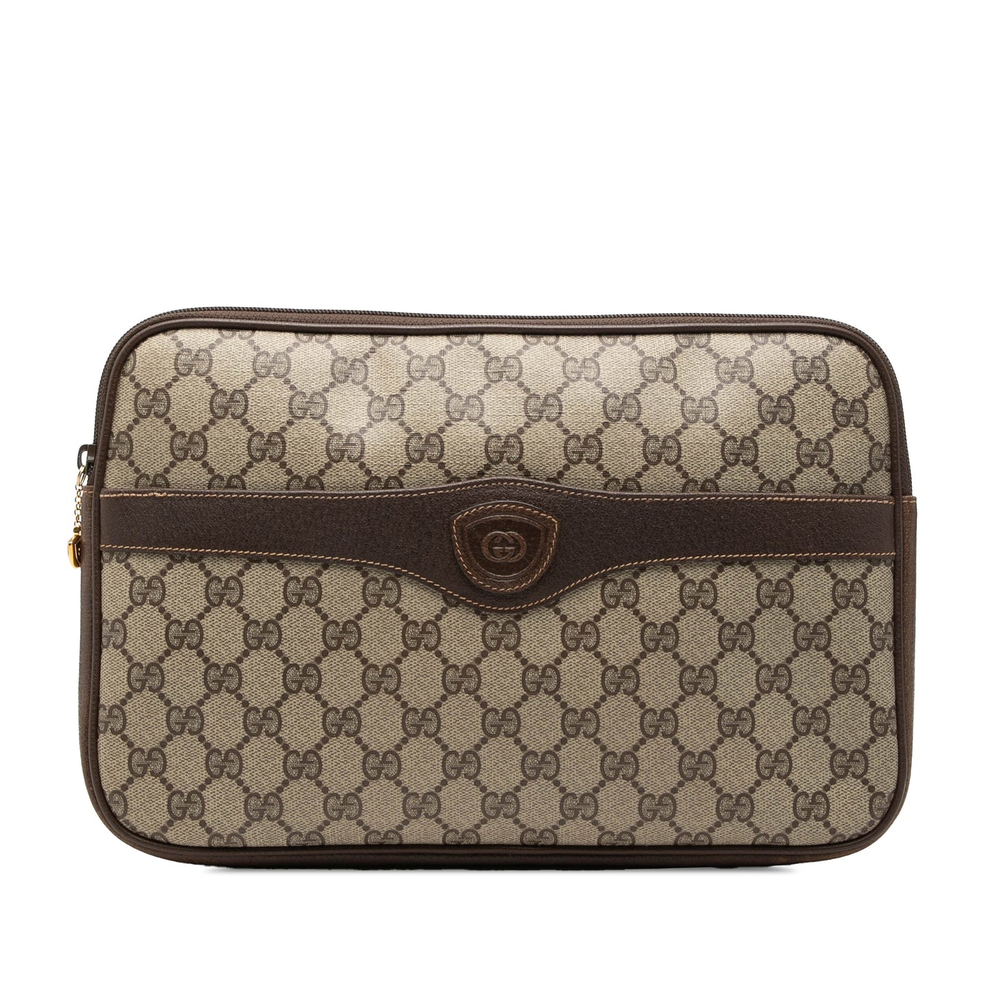 Gucci GG Supreme Clutch