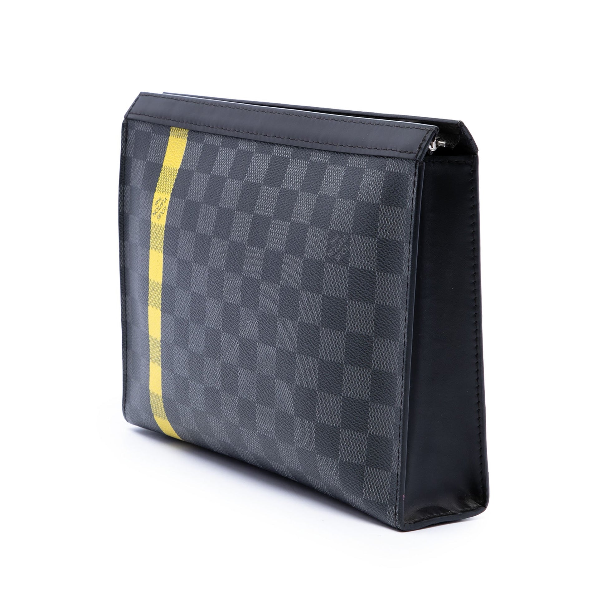 Louis Vuitton Damier Graphite Stripe Pochette Voyage MM