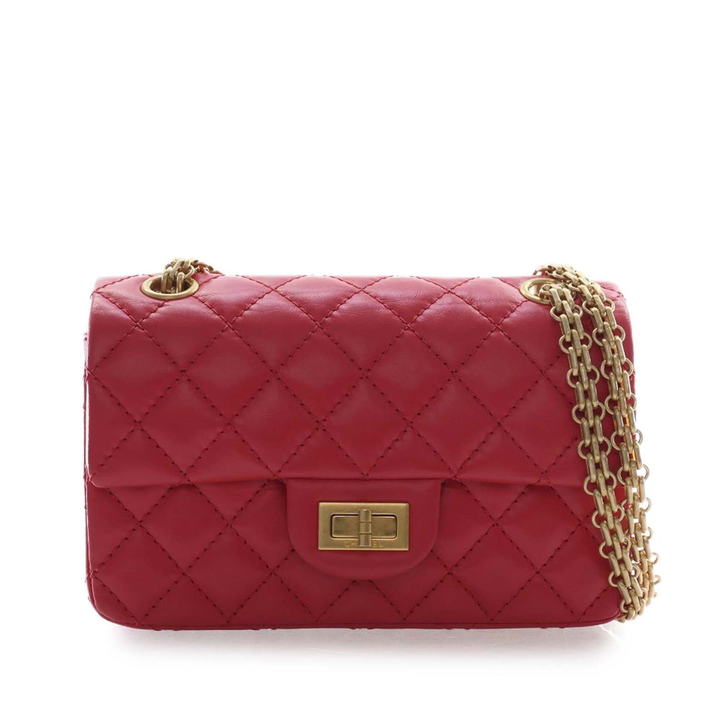 Chanel Quilted Aged Calfskin Reissue 2.55 Single Flap 224
