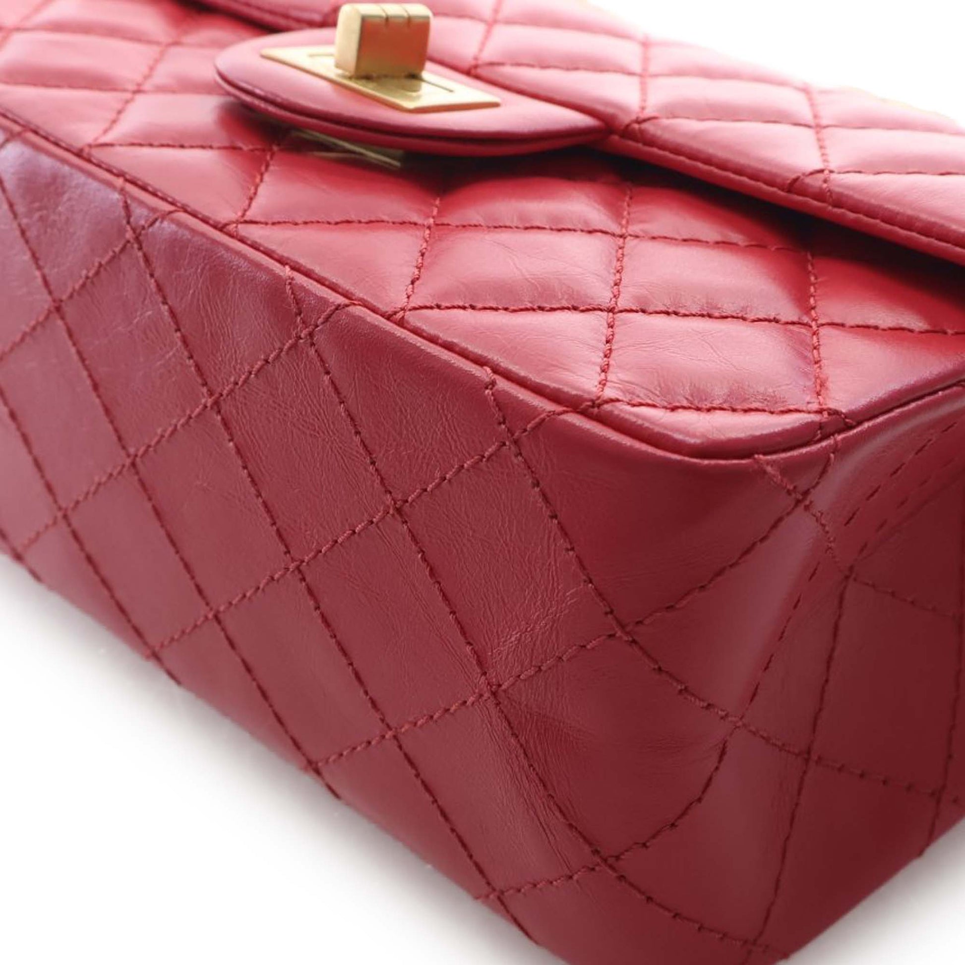 Chanel Quilted Aged Calfskin Reissue 2.55 Single Flap 224
