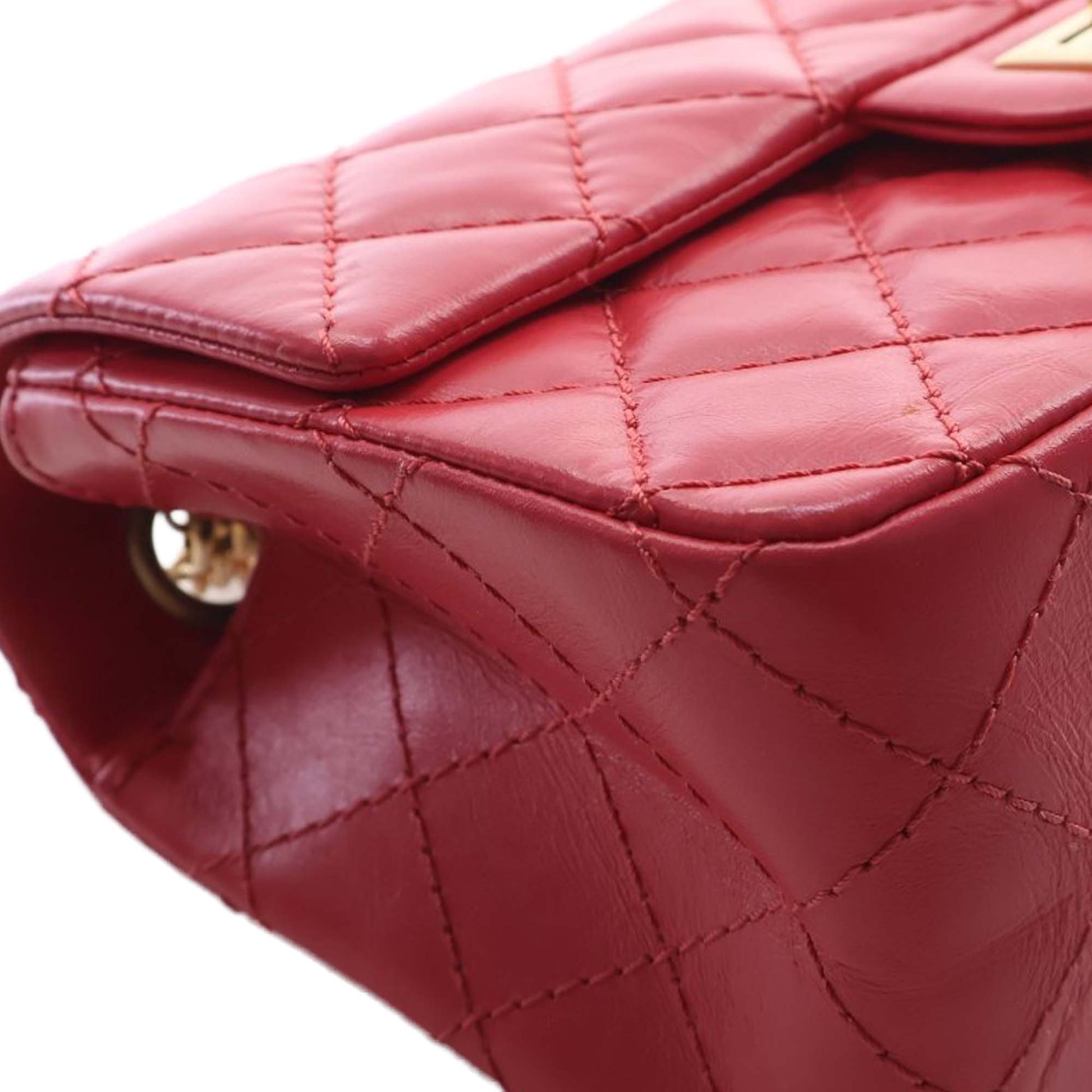 Chanel Quilted Aged Calfskin Reissue 2.55 Single Flap 224