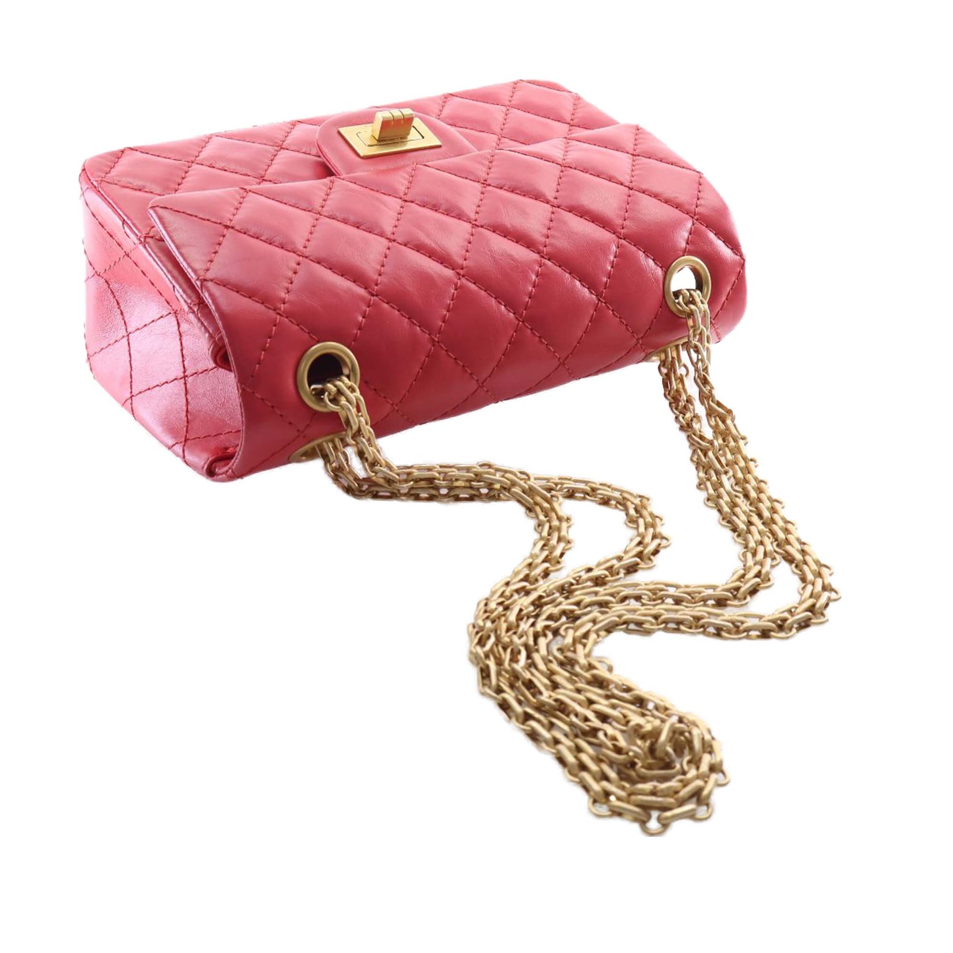 Chanel Quilted Aged Calfskin Reissue 2.55 Single Flap 224