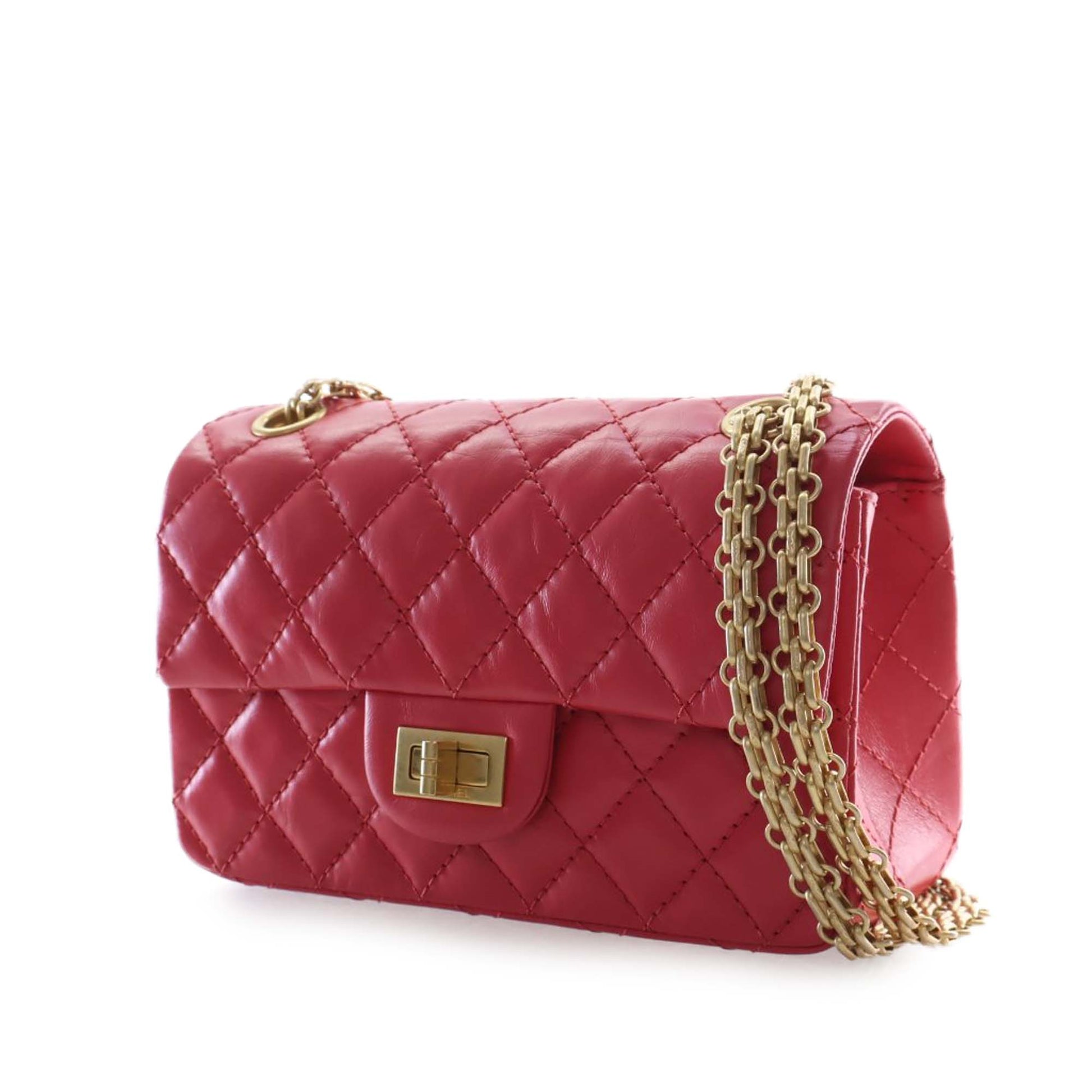 Chanel Quilted Aged Calfskin Reissue 2.55 Single Flap 224