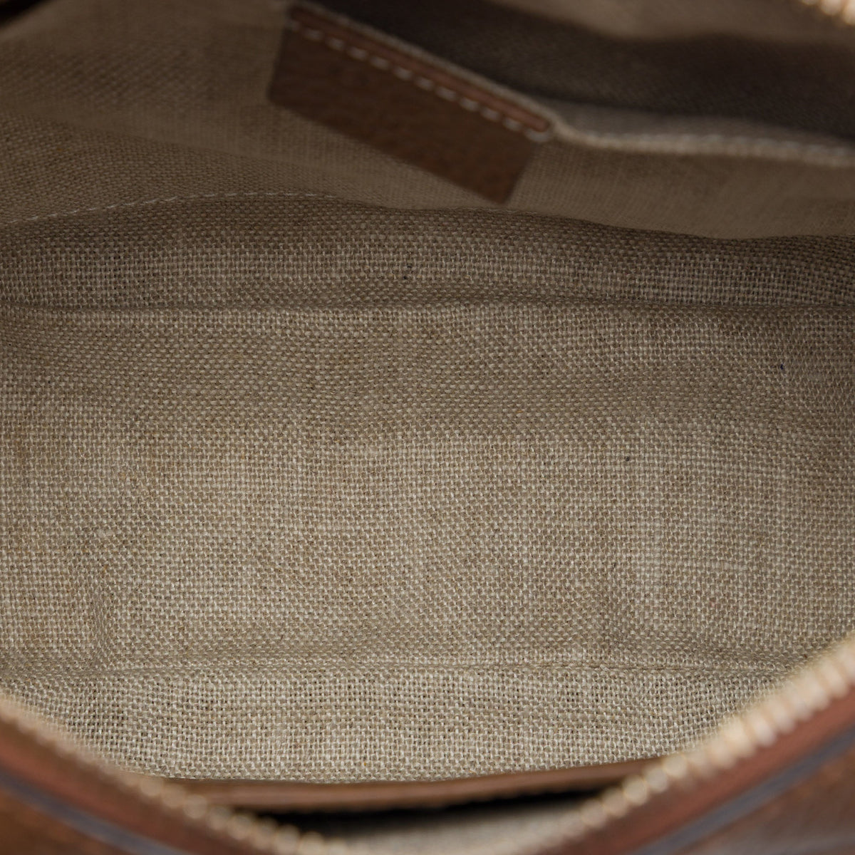 Gucci GG Canvas Bree Crossbody — Beige