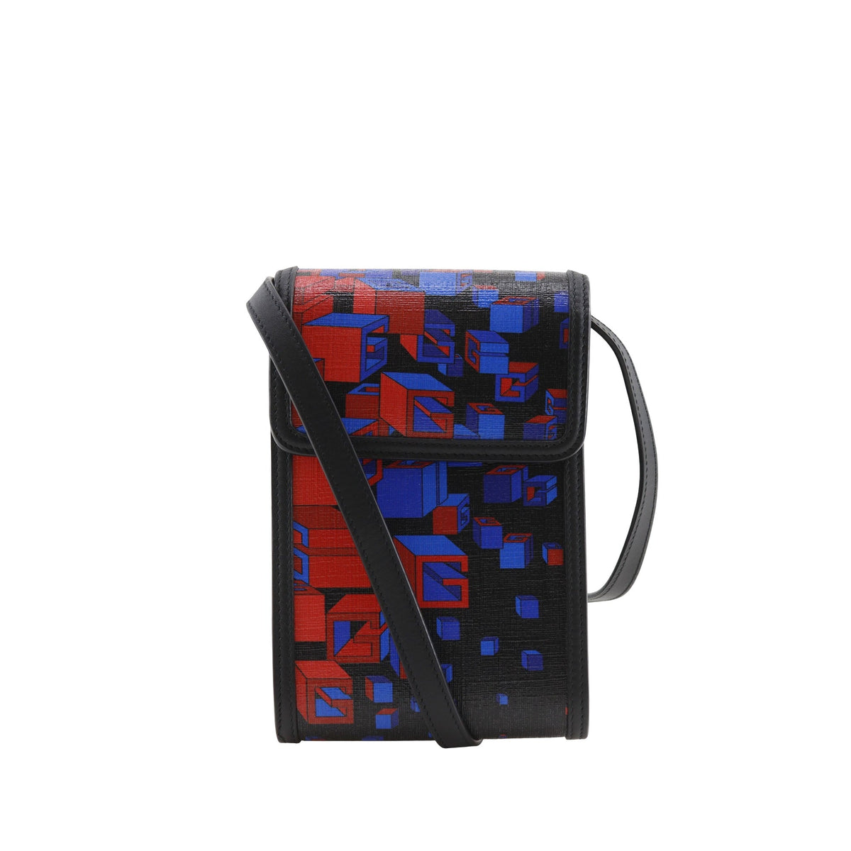 Gucci Square G Space Coated Canvas Phone Holder