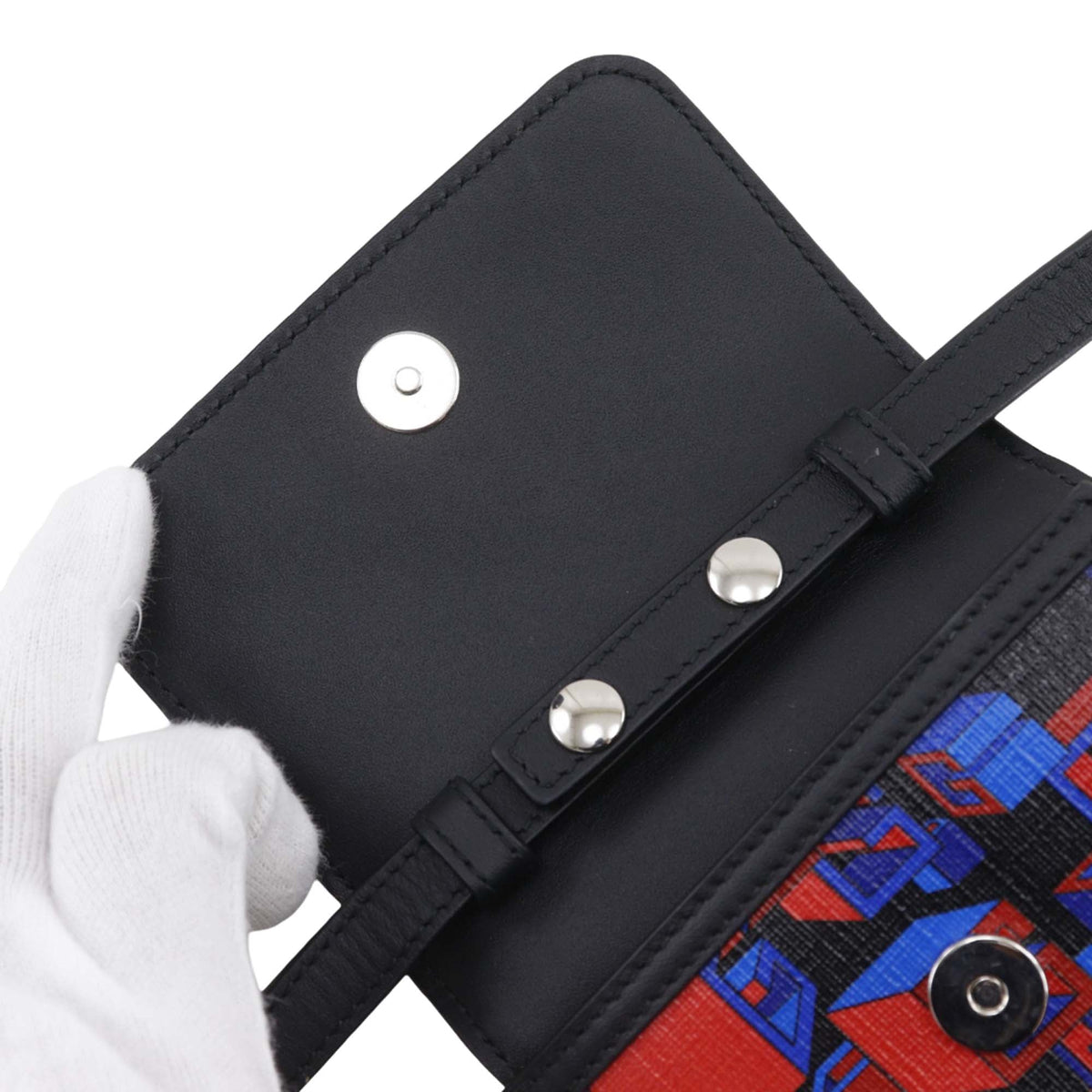 Gucci Square G Space Coated Canvas Phone Holder