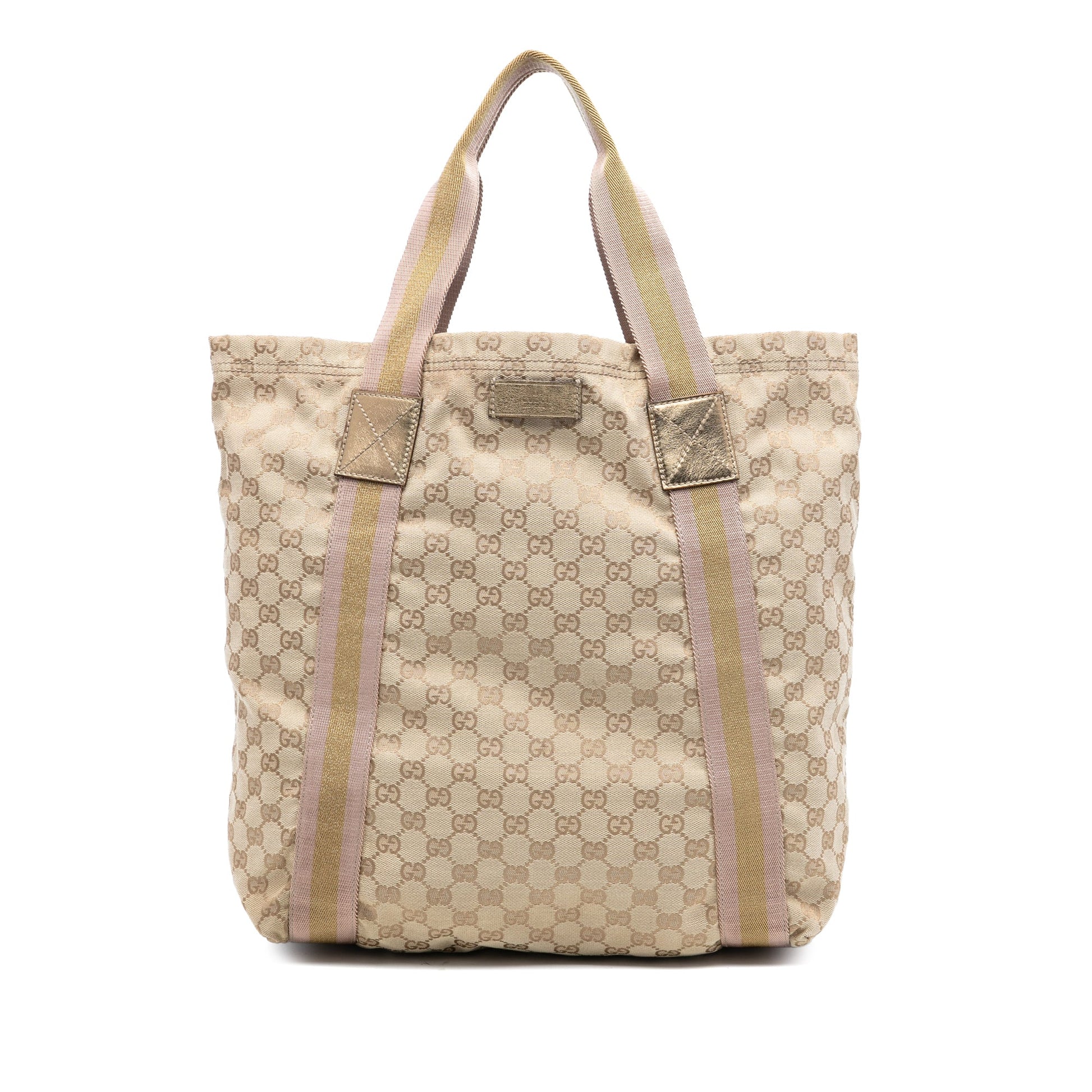Gucci GG Canvas Web Tote