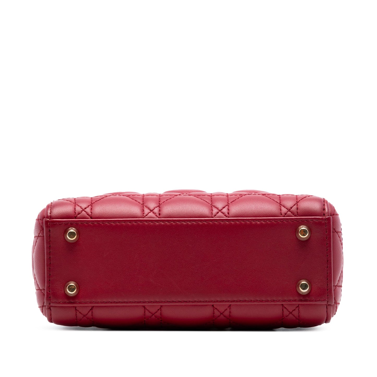 Dior Mini Lambskin Cannage Lady Dior