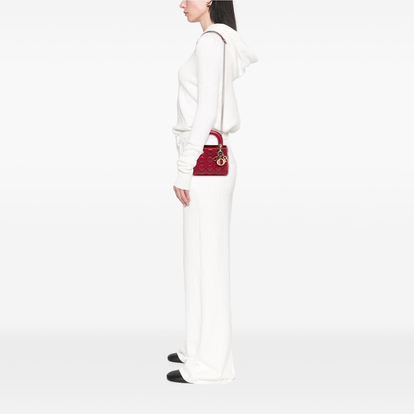 Dior Mini Lambskin Cannage Lady Dior