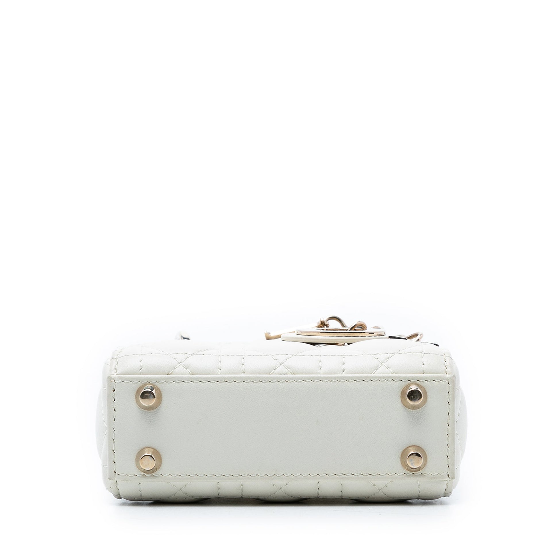 Dior Micro Lambskin Cannage Lady Dior