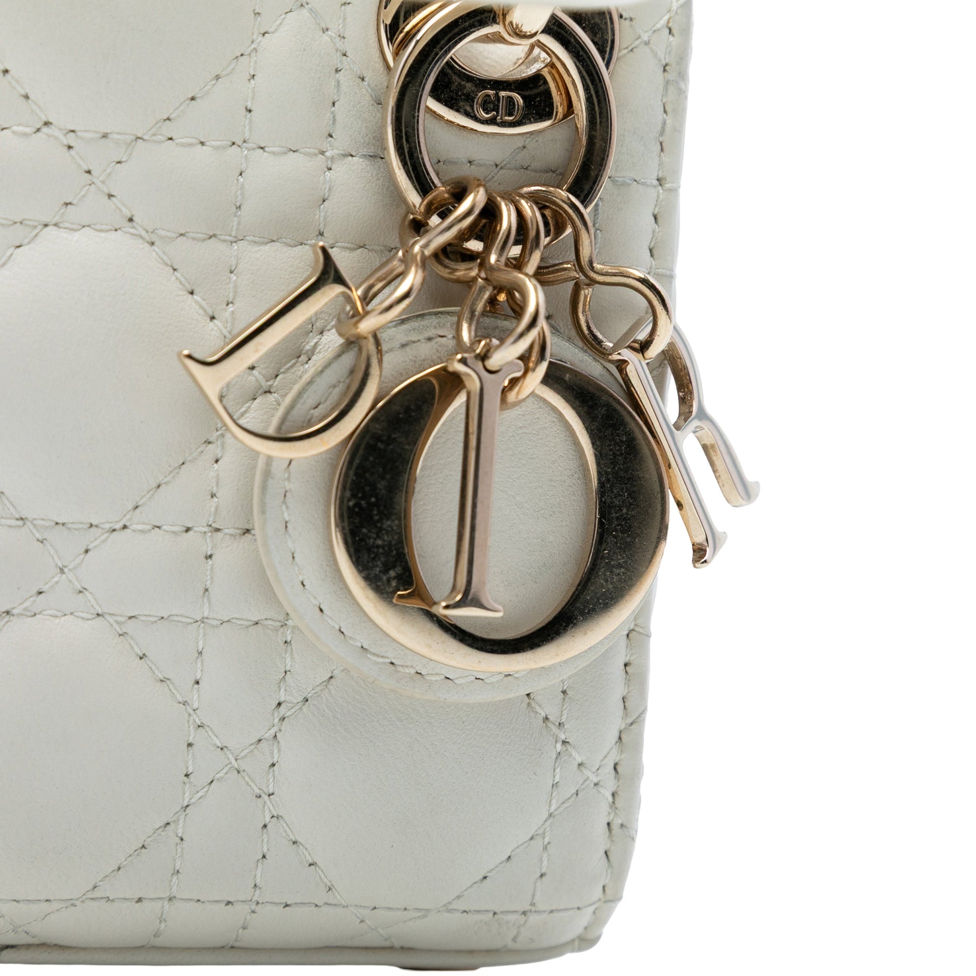 Dior Micro Lambskin Cannage Lady Dior