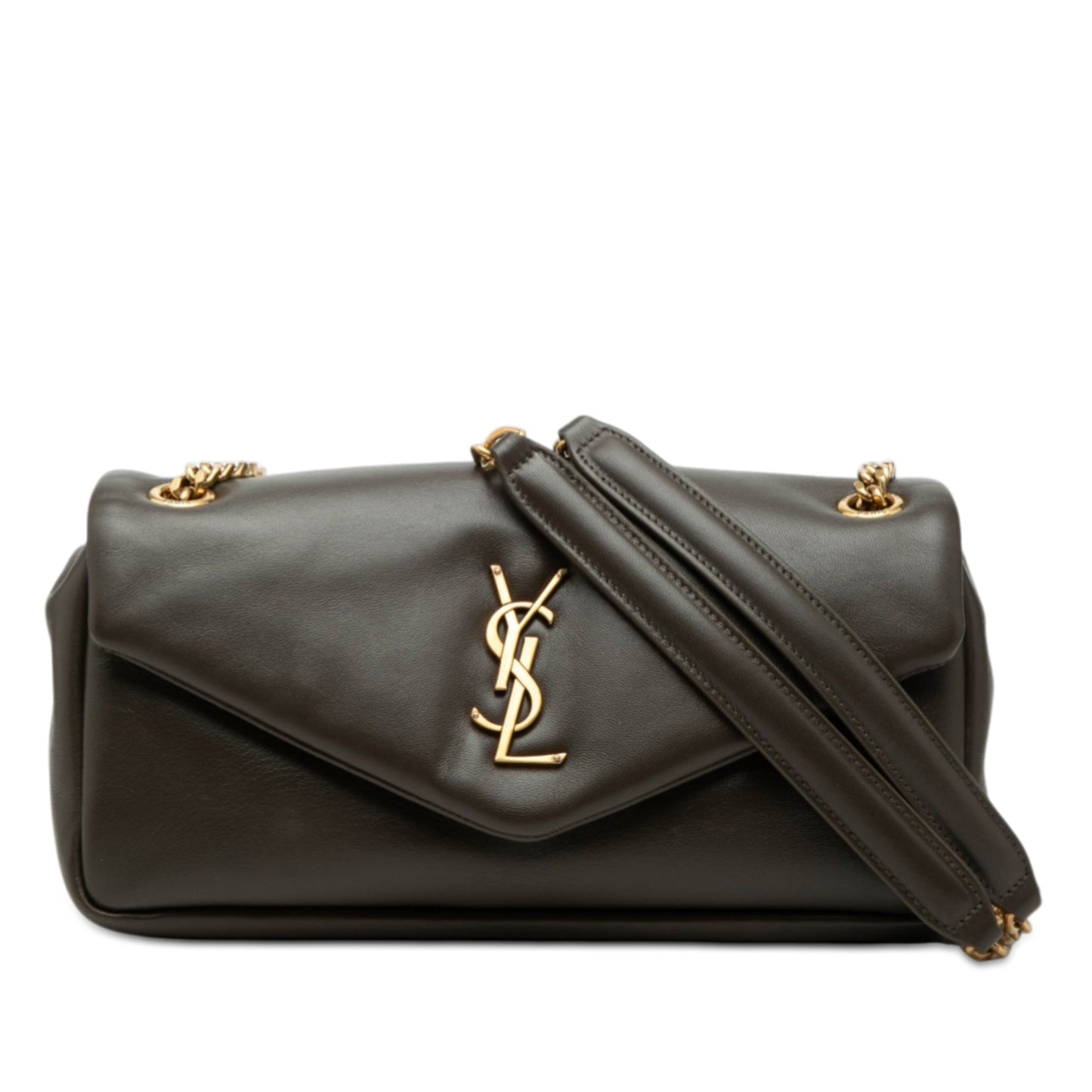 Saint Laurent Small Lambskin Calypso Shoulder Bag