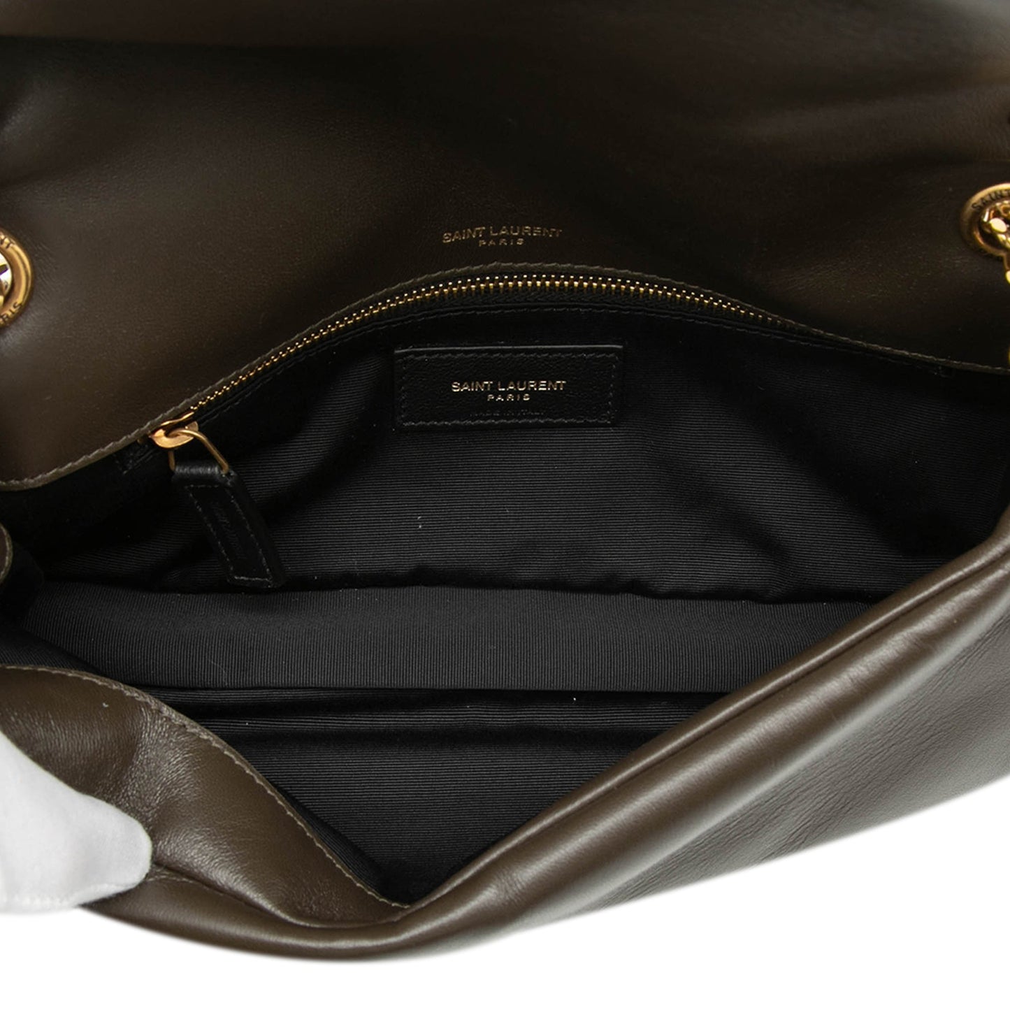 Saint Laurent Small Lambskin Calypso Shoulder Bag