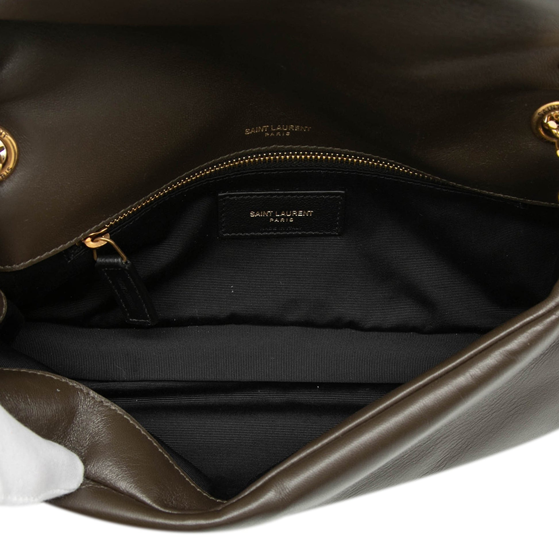 Saint Laurent Small Lambskin Calypso Shoulder Bag