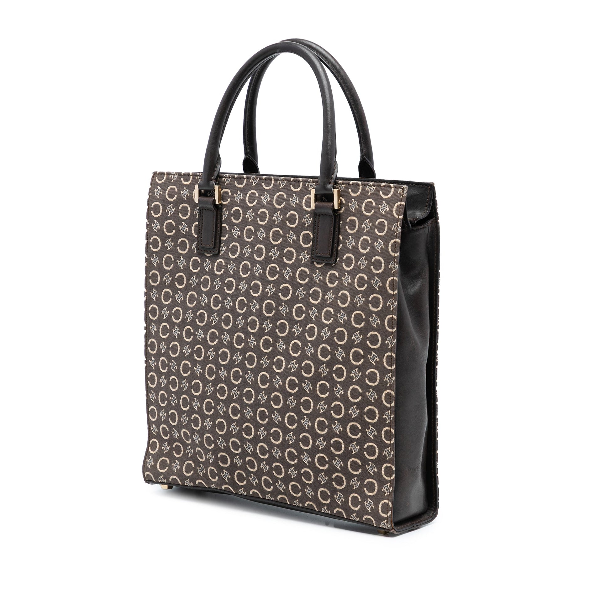 Celine C Macadam Canvas Tote