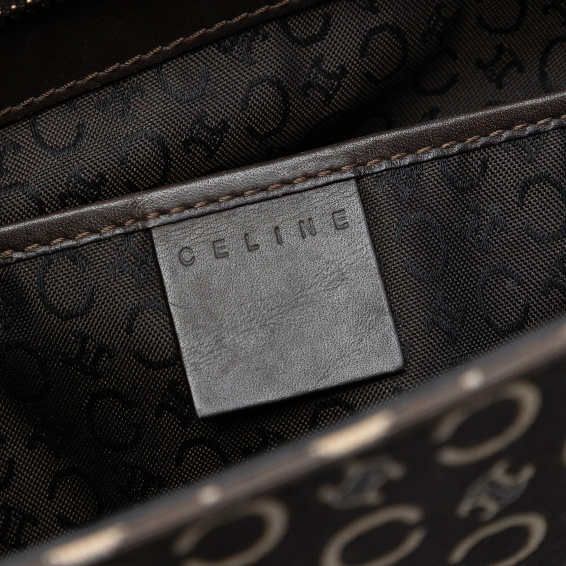 Celine C Macadam Canvas Tote