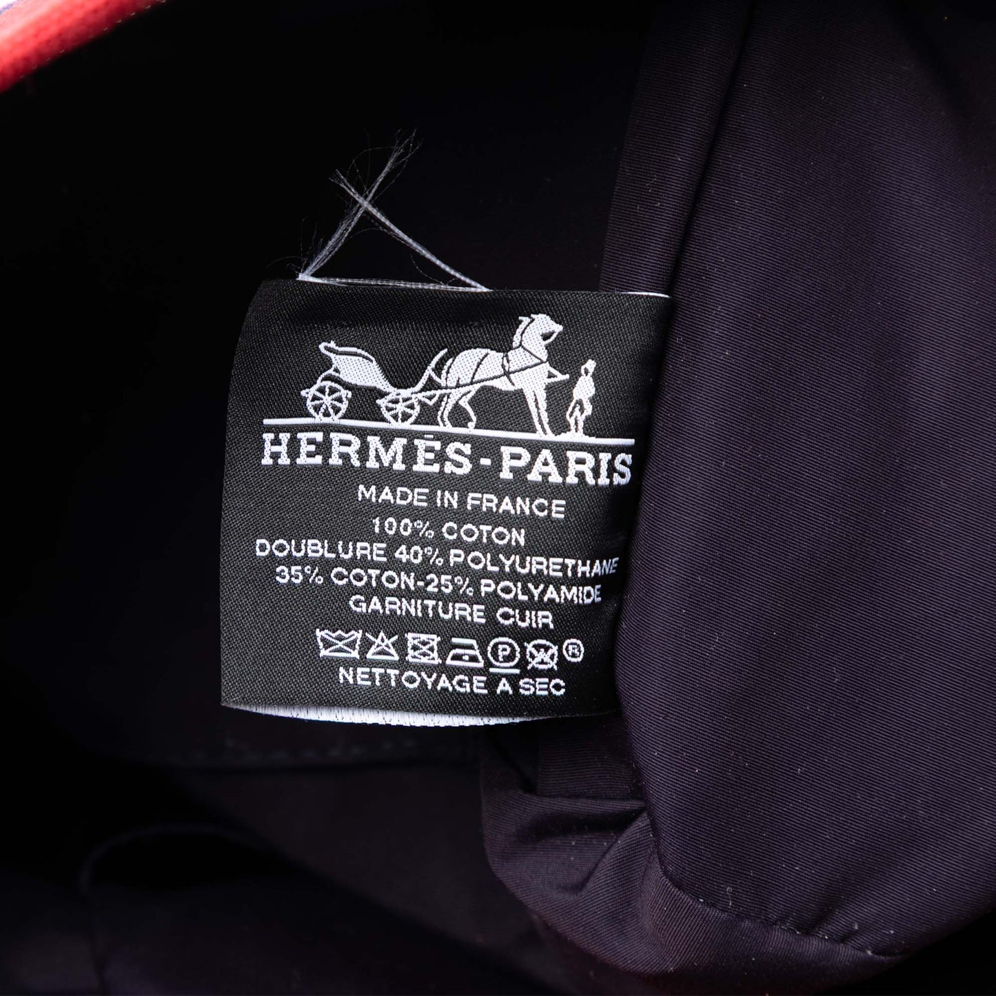 Hermès Canvas Jimetou Jumping Case