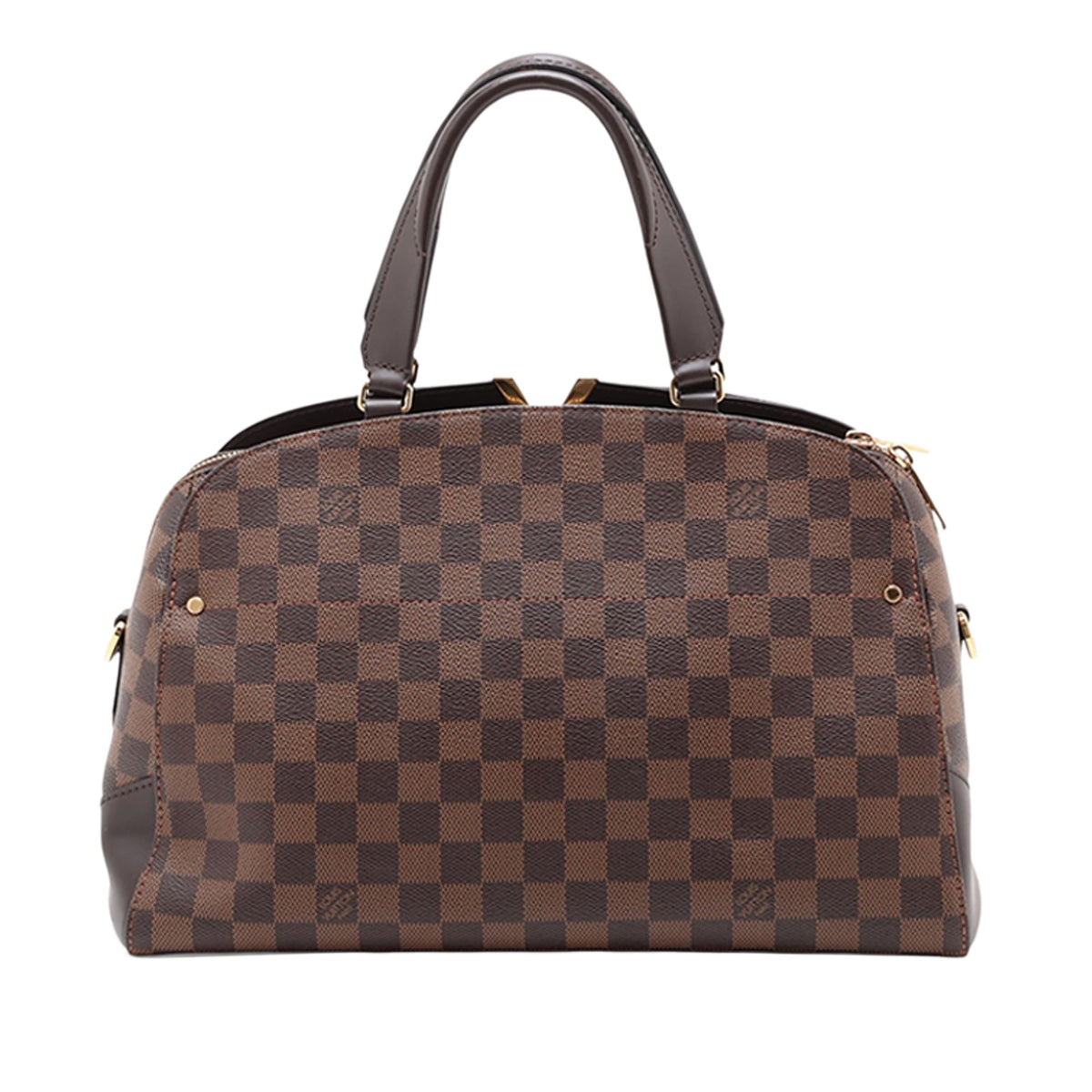 Louis Vuitton Damier Ebene Kensington Bowling — Brown