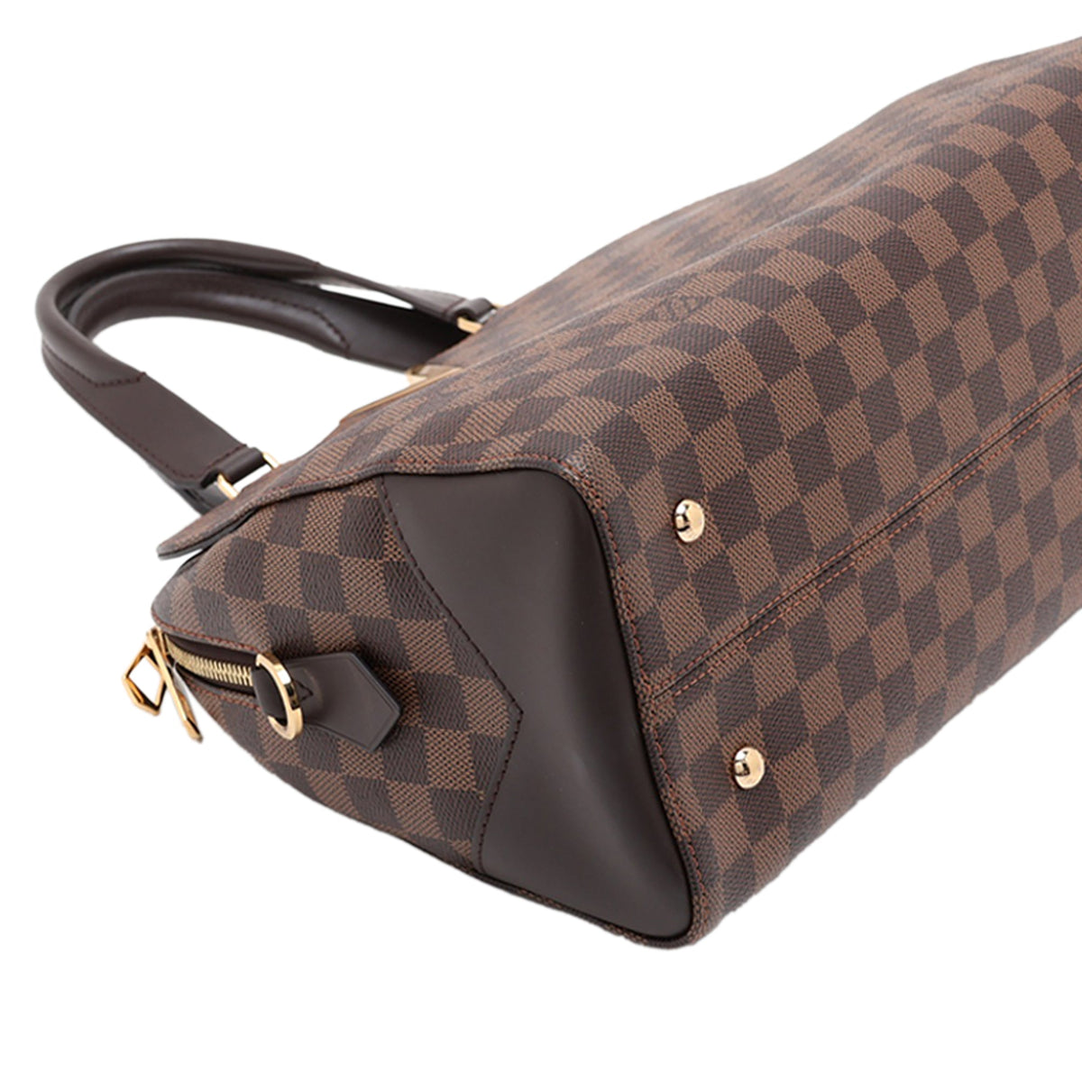 Louis Vuitton Damier Ebene Kensington Bowling — Brown