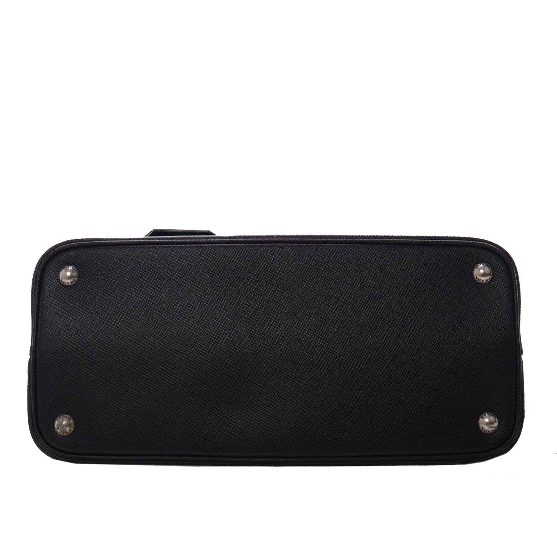 Prada Medium Saffiano Cuir Double Satchel
