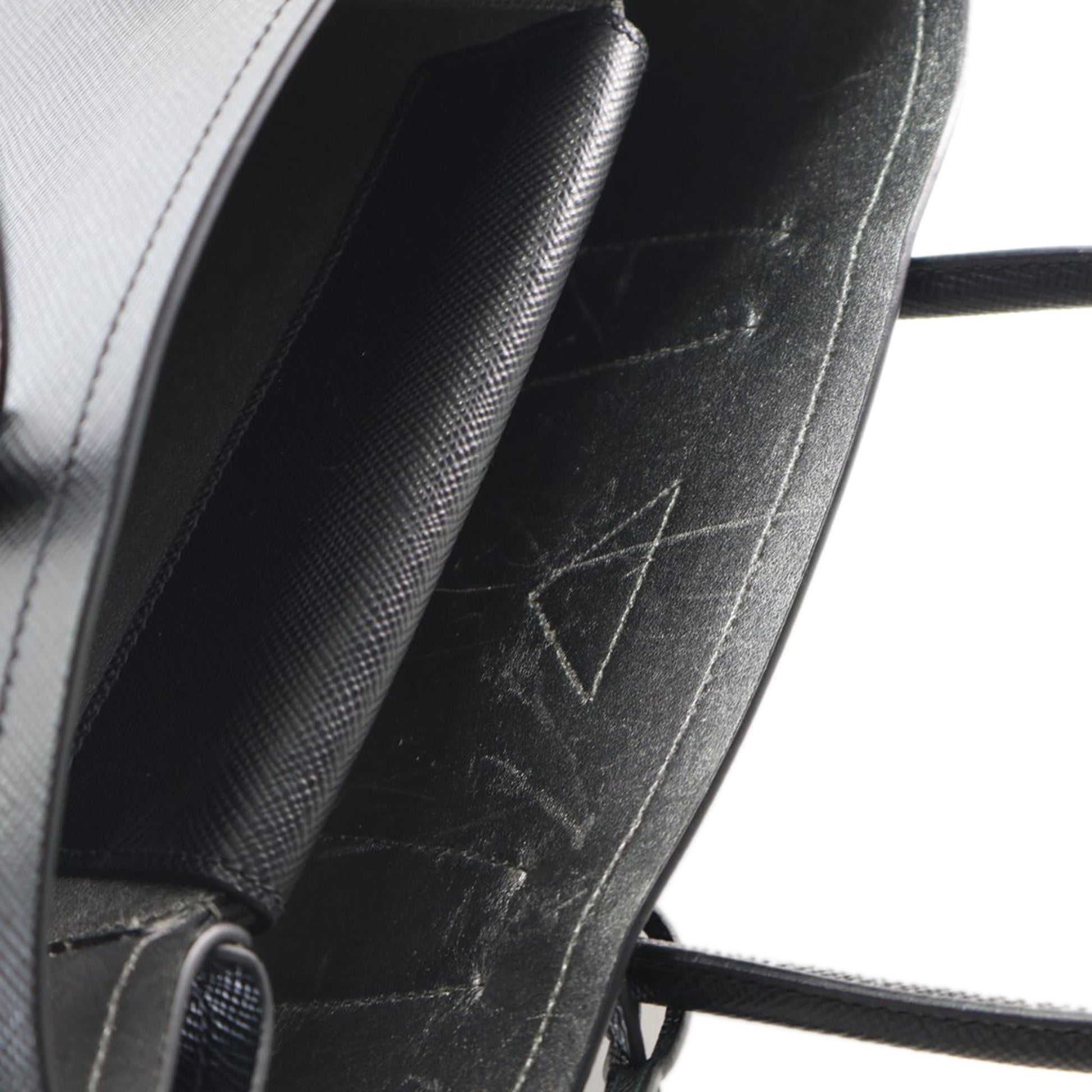 Prada Medium Saffiano Cuir Double Satchel